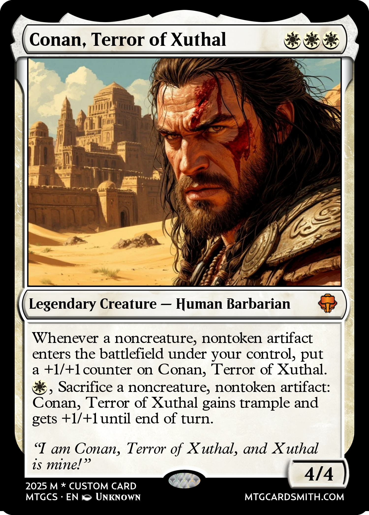 Conan, Terror of Xuthal
