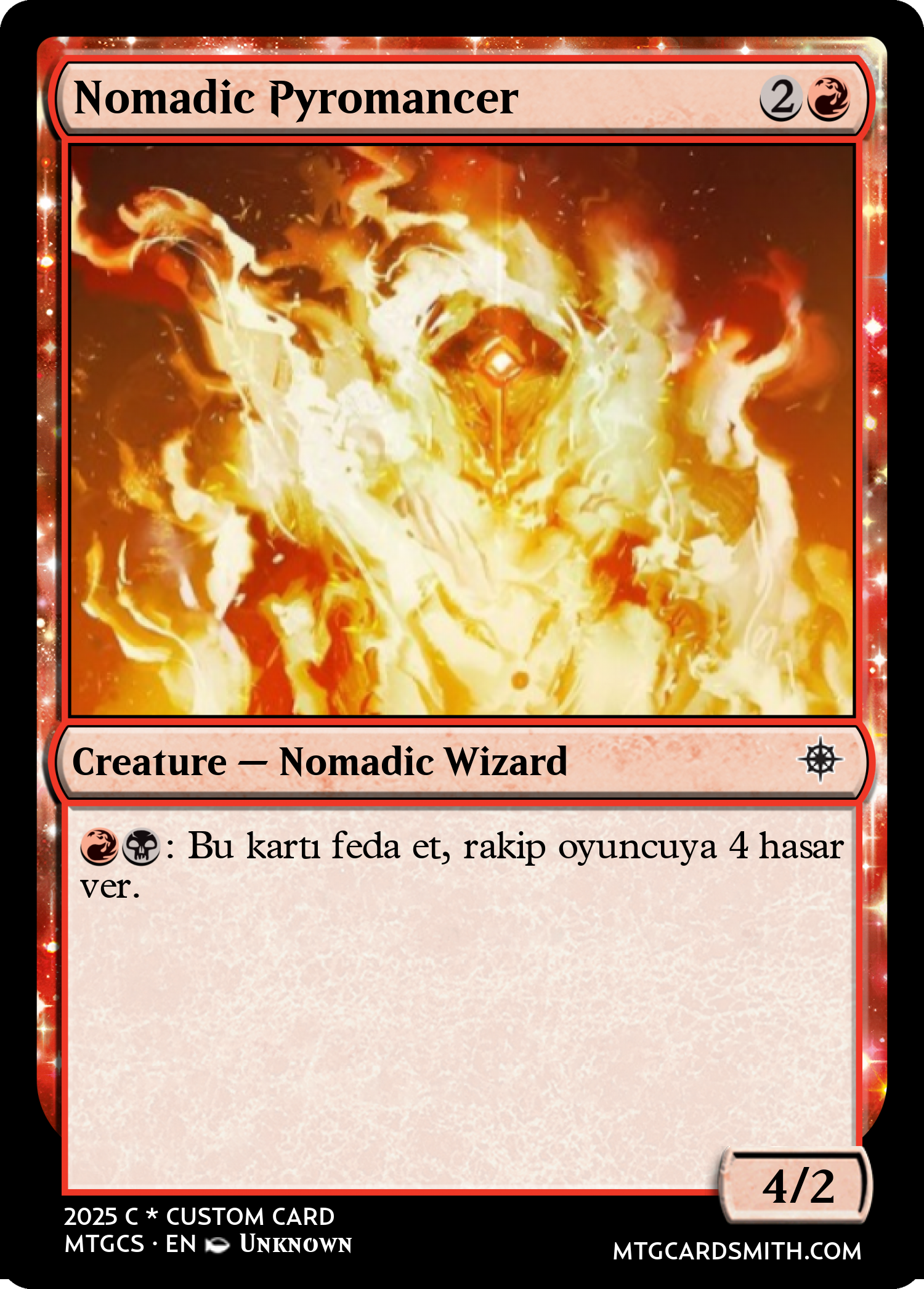 Nomadic Pyromancer