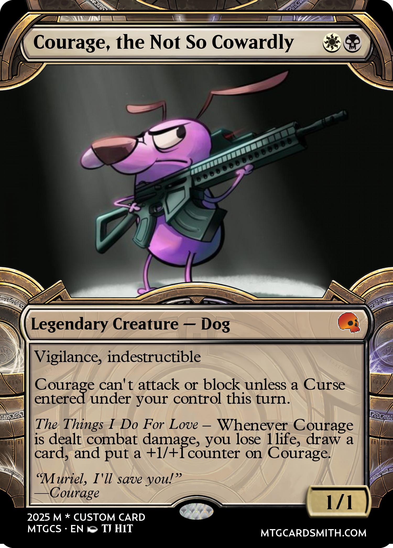 Courage, the Not So Cowardly