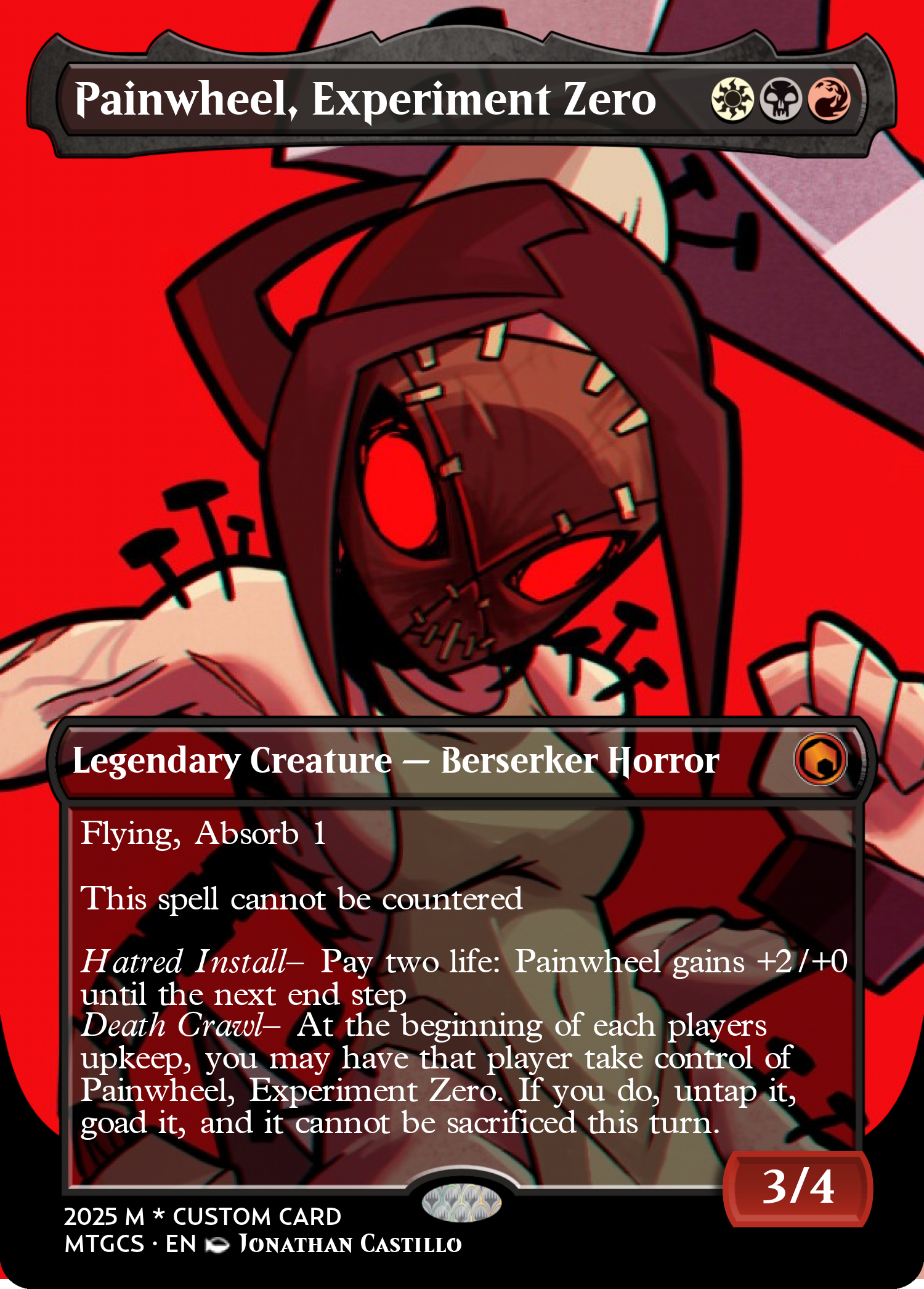 Painwheel, Experiment Zero