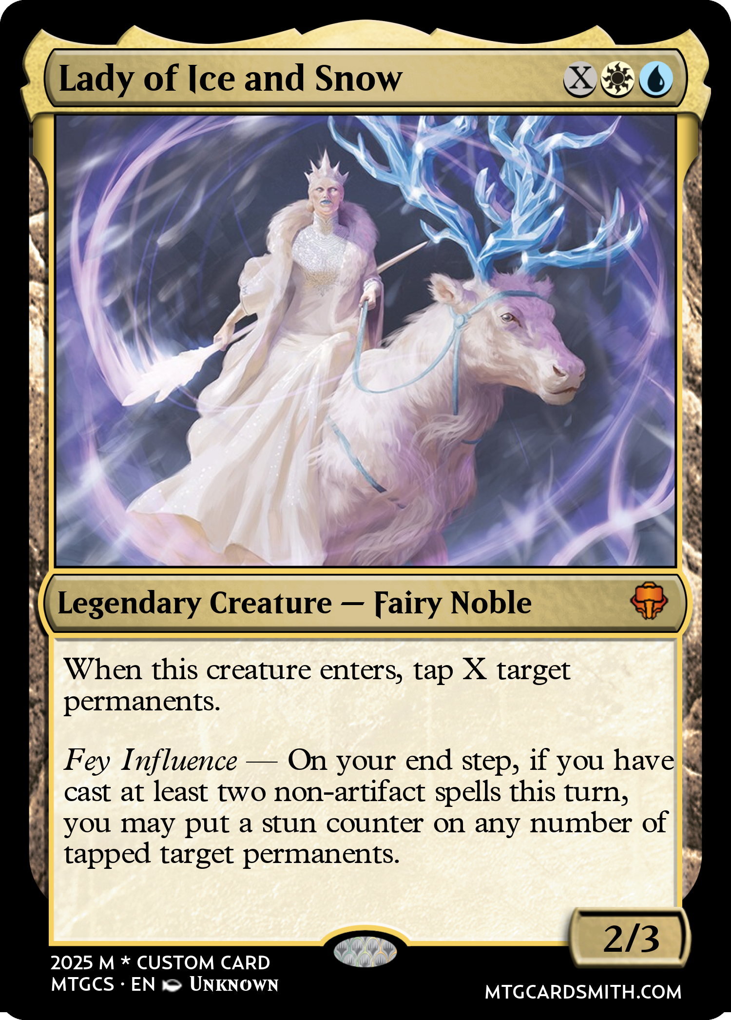 Lady of Ice and Snow