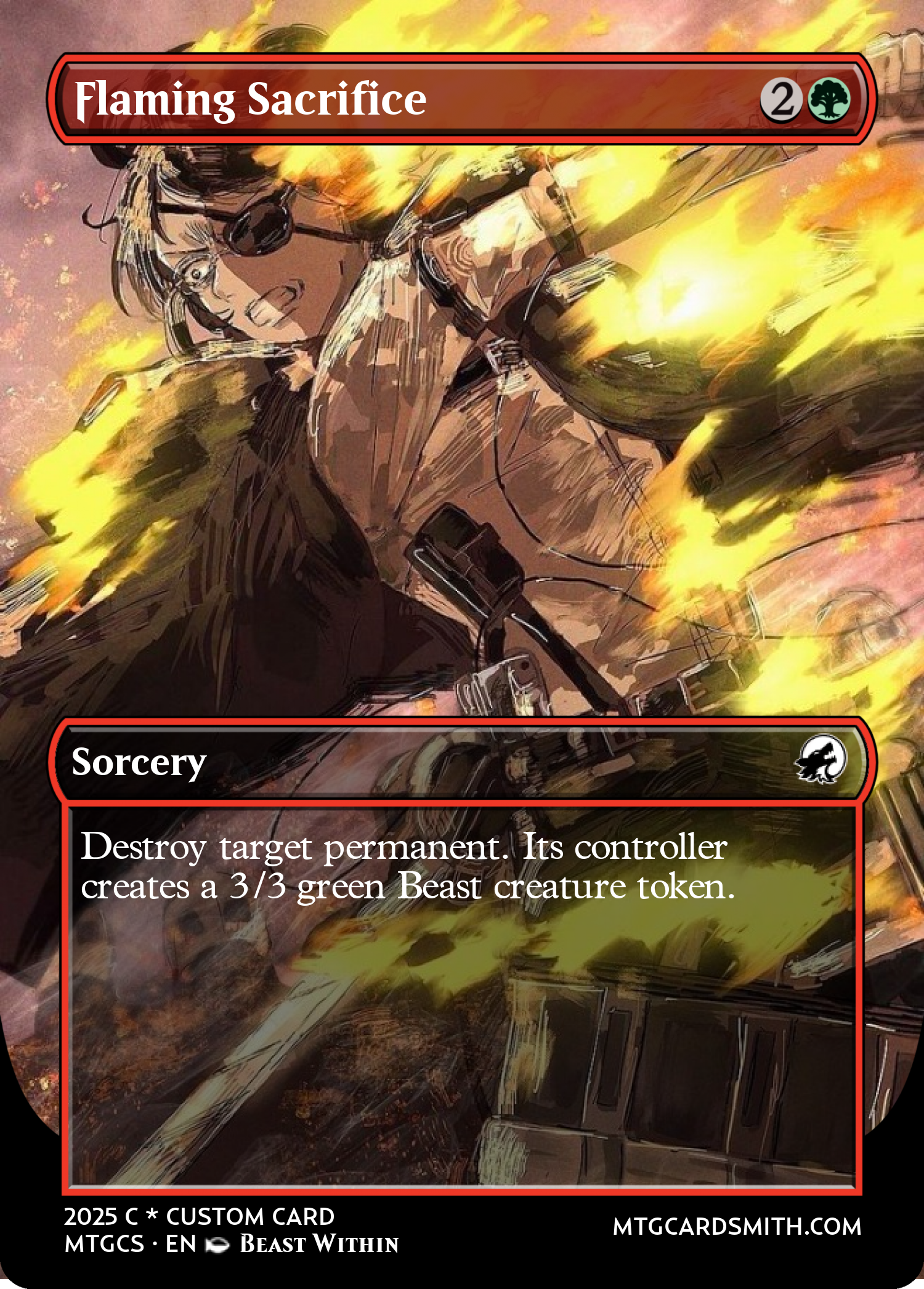 Flaming Sacrifice