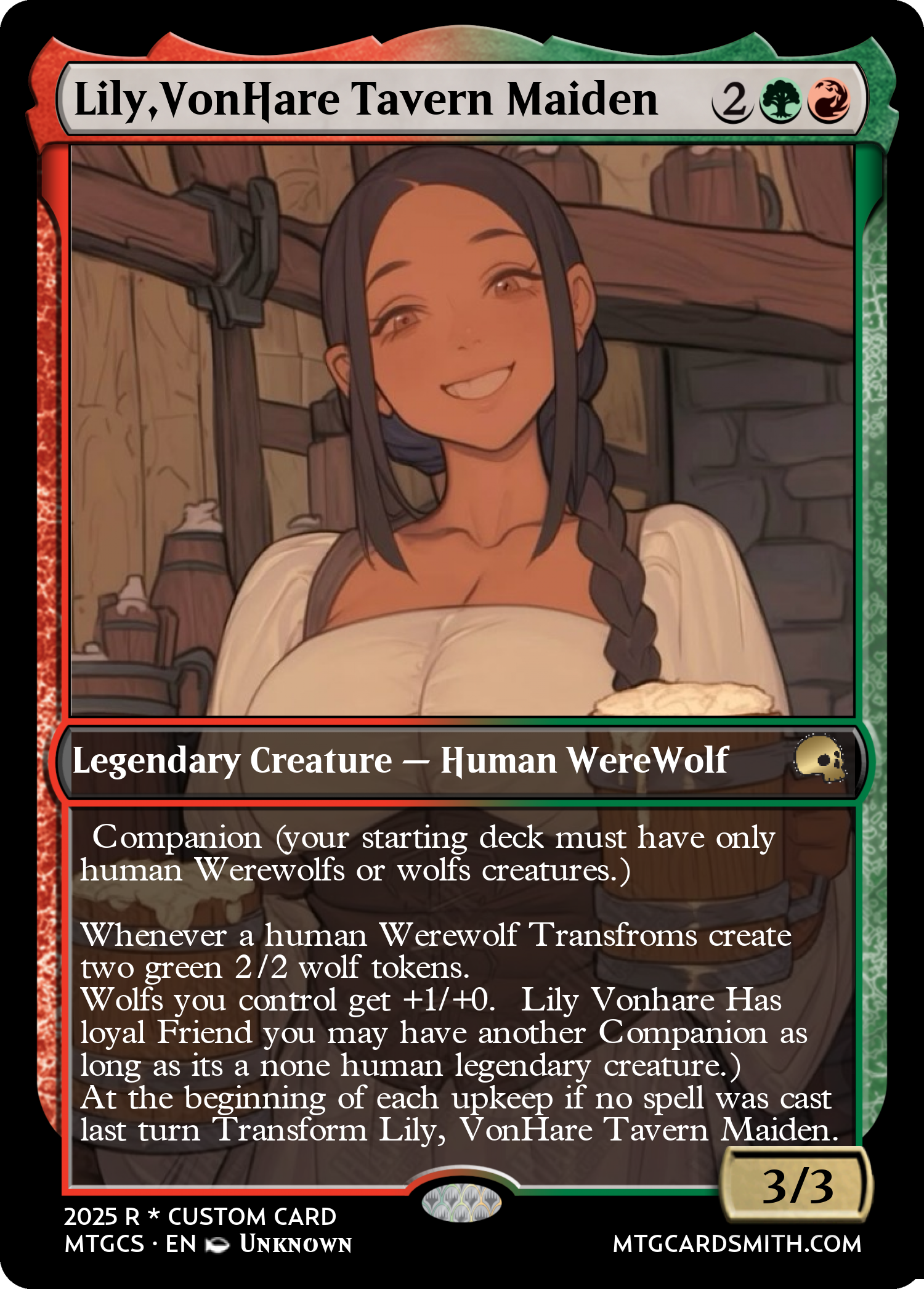 Lily,VonHare Tavern Maiden
