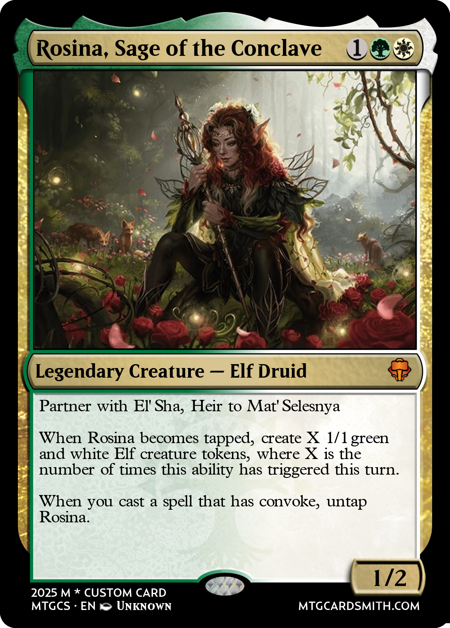 Rosina, Sage of the Conclave