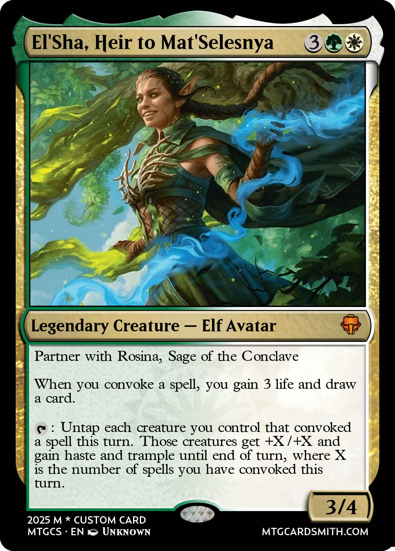 El'Sha, Heir to Mat'Selesnya