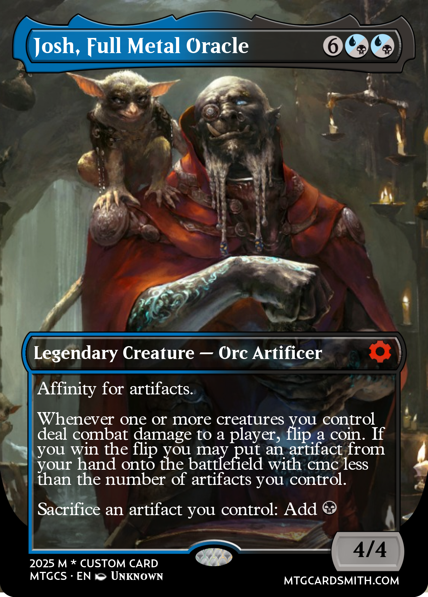 Josh, Full Metal Oracle
