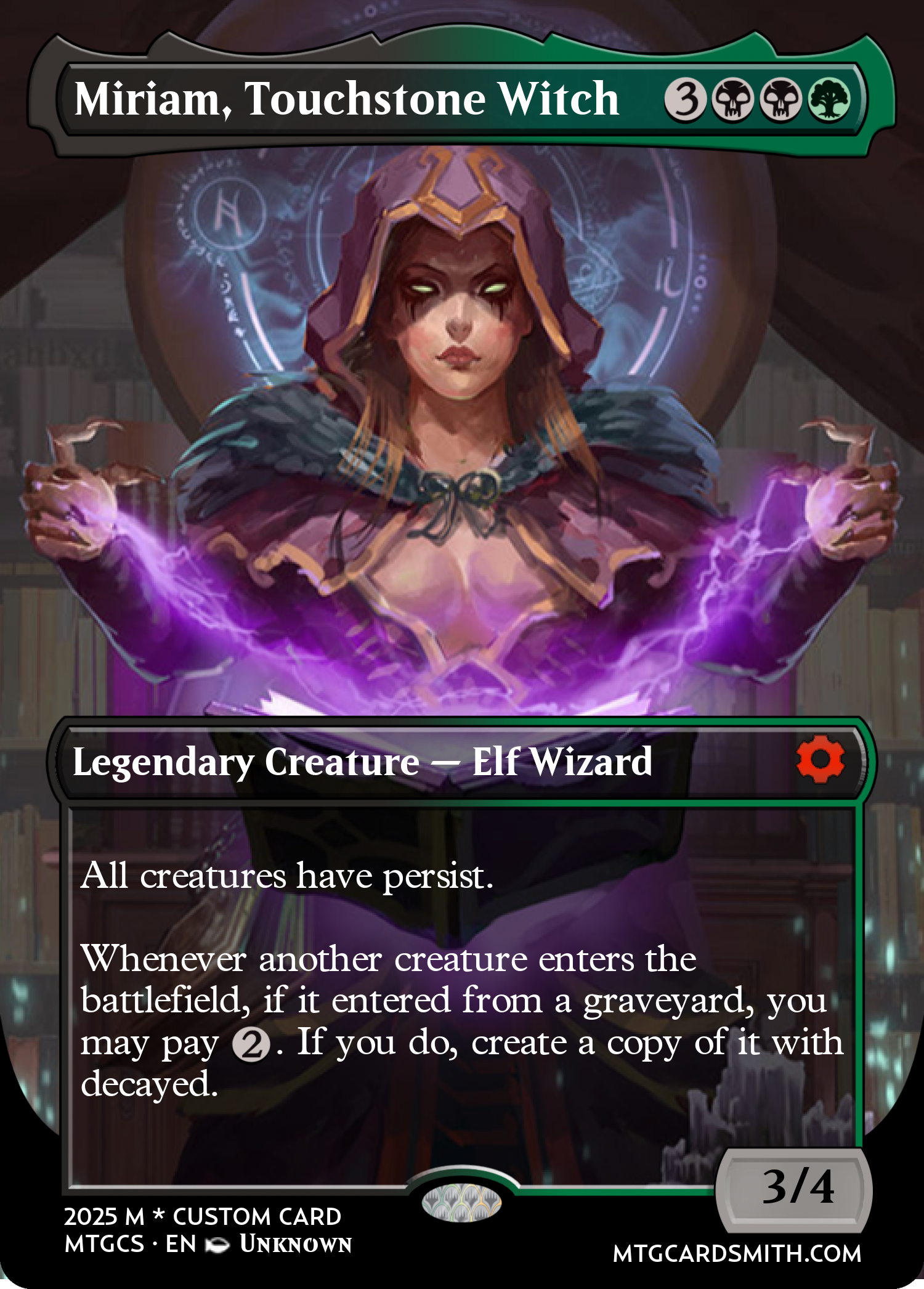Miriam, Touchstone Witch