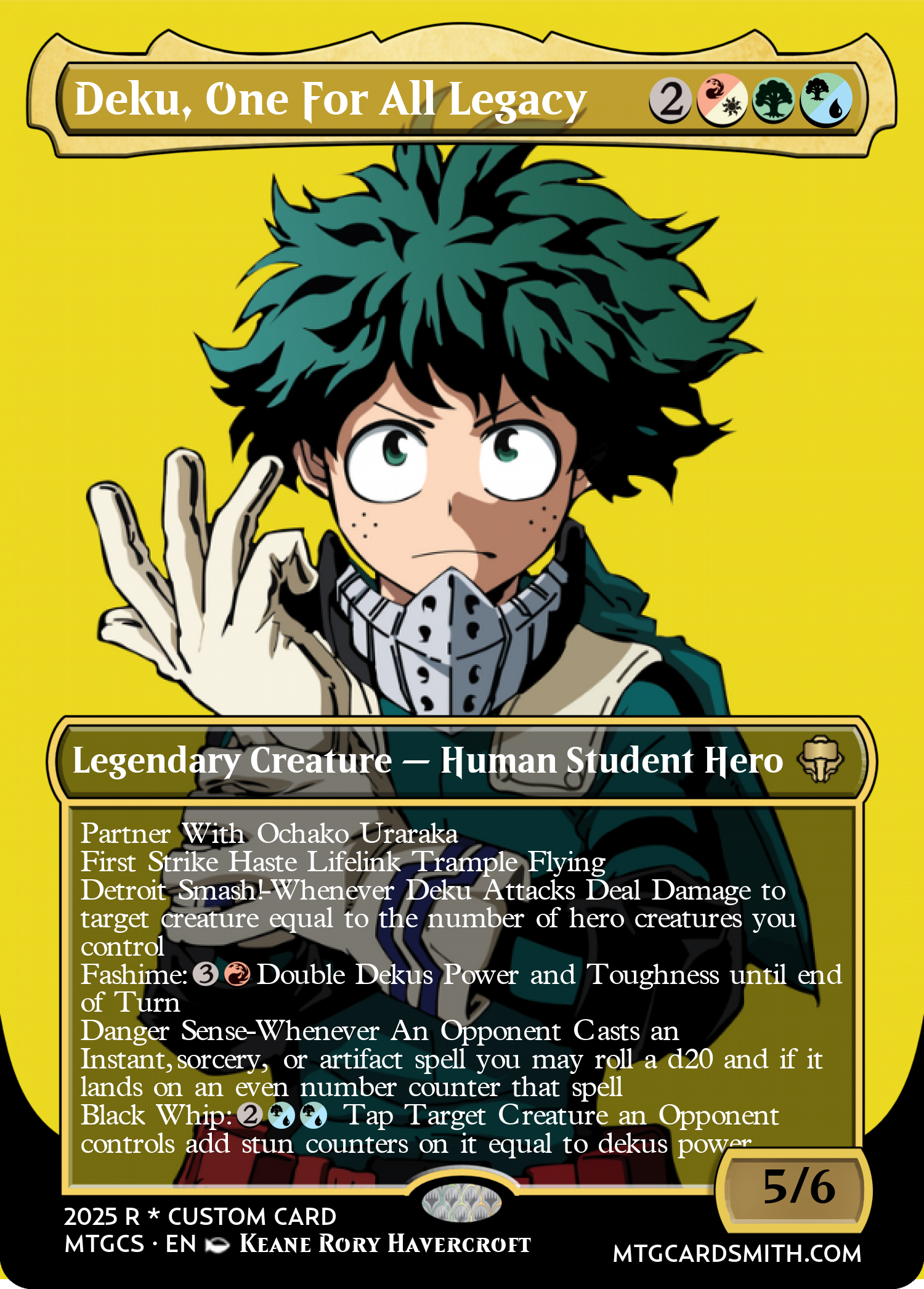 Deku, One For All Legacy