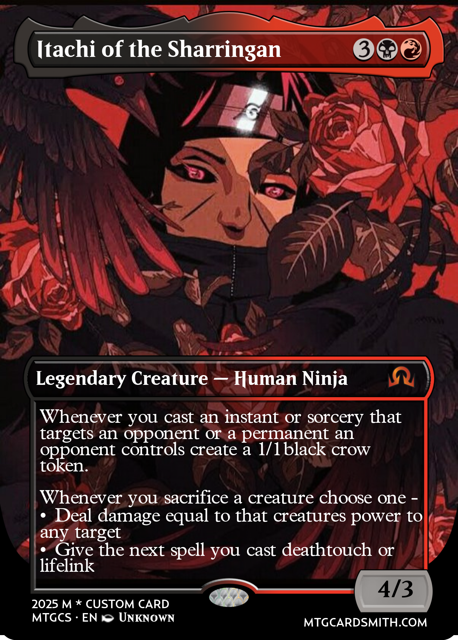 Itachi of the Sharringan