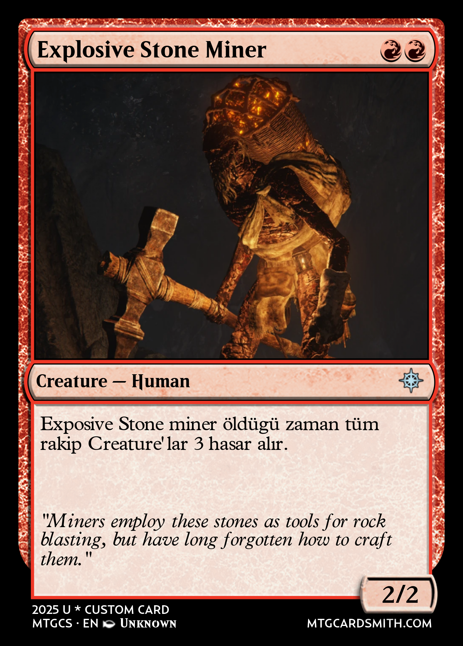 Explosive Stone Miner