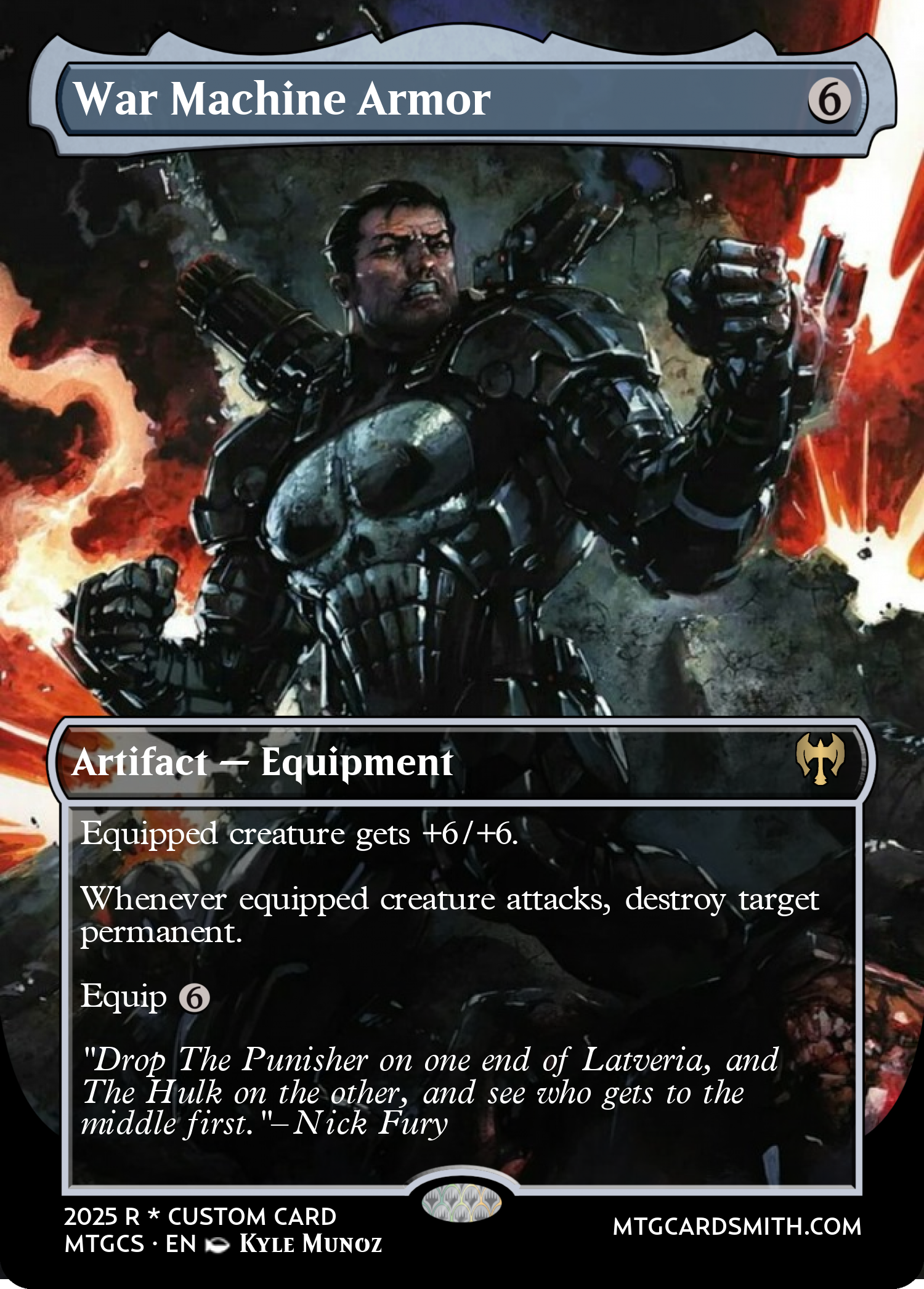 War Machine Armor