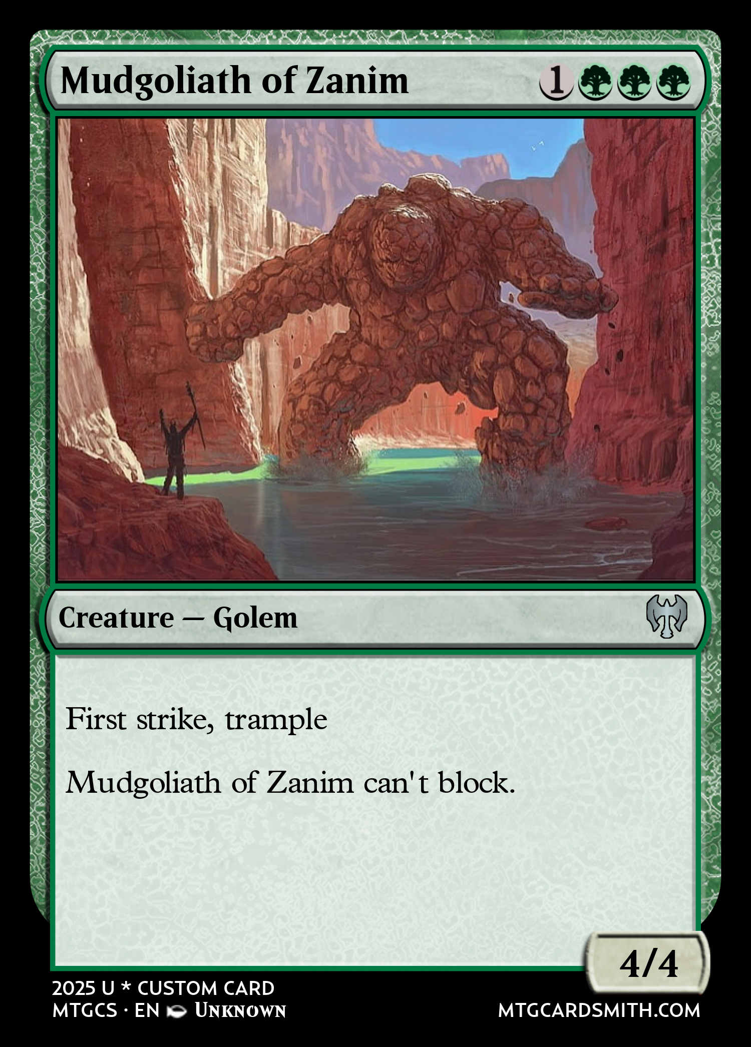 Mudgoliath of Zanim