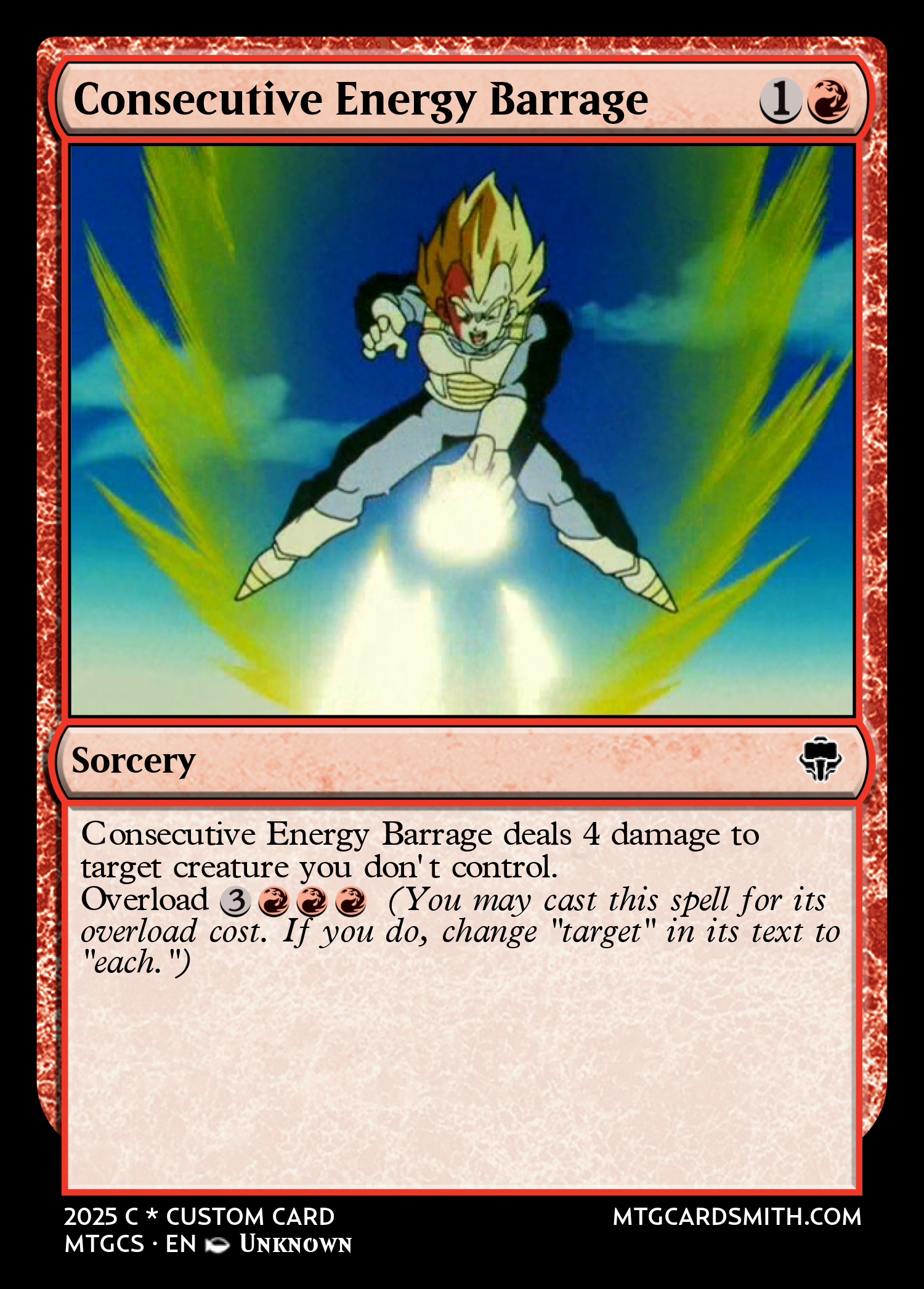Consecutive Energy Barrage