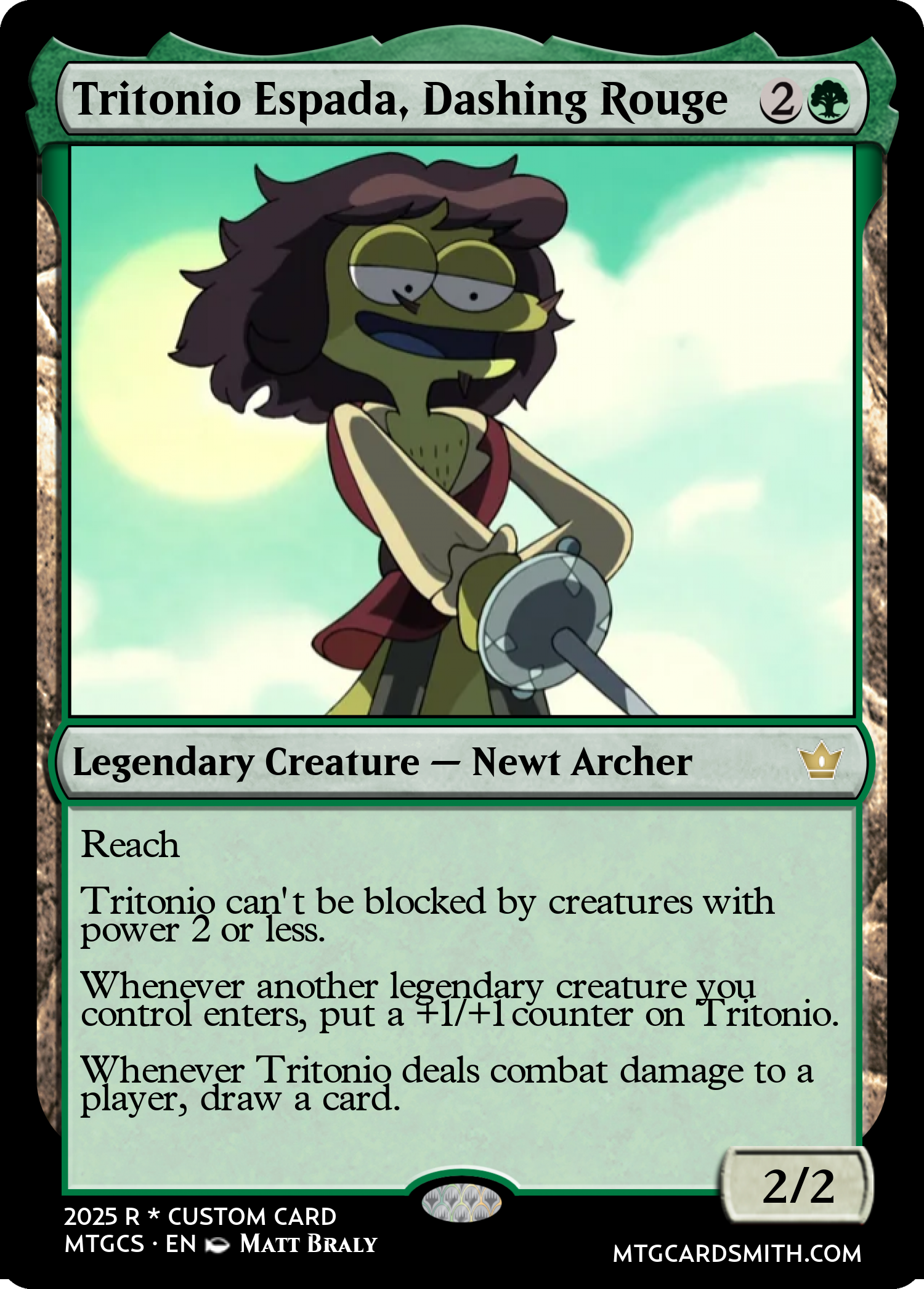 Tritonio Espada, Dashing Rouge