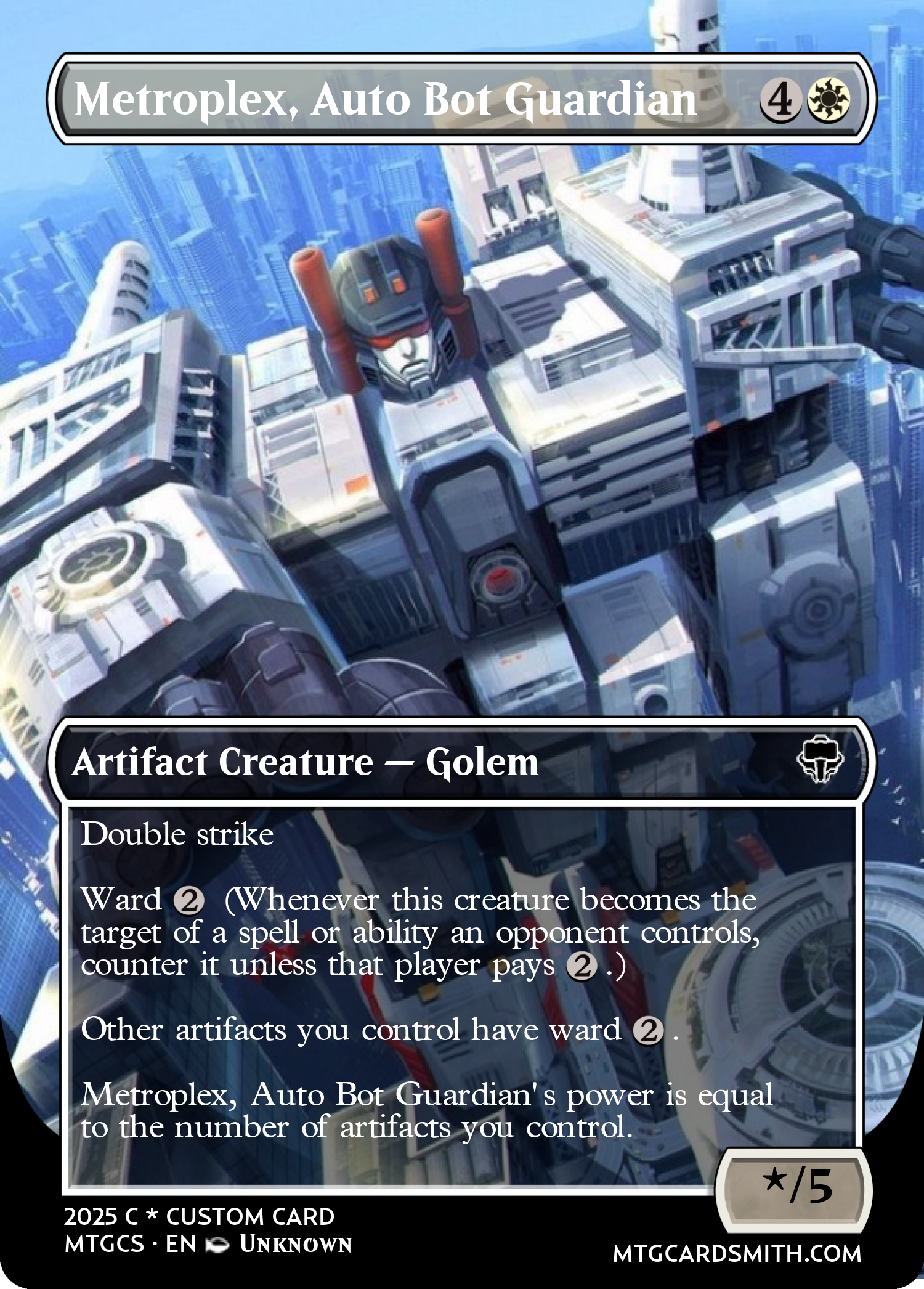 Metroplex, Auto Bot Guardian