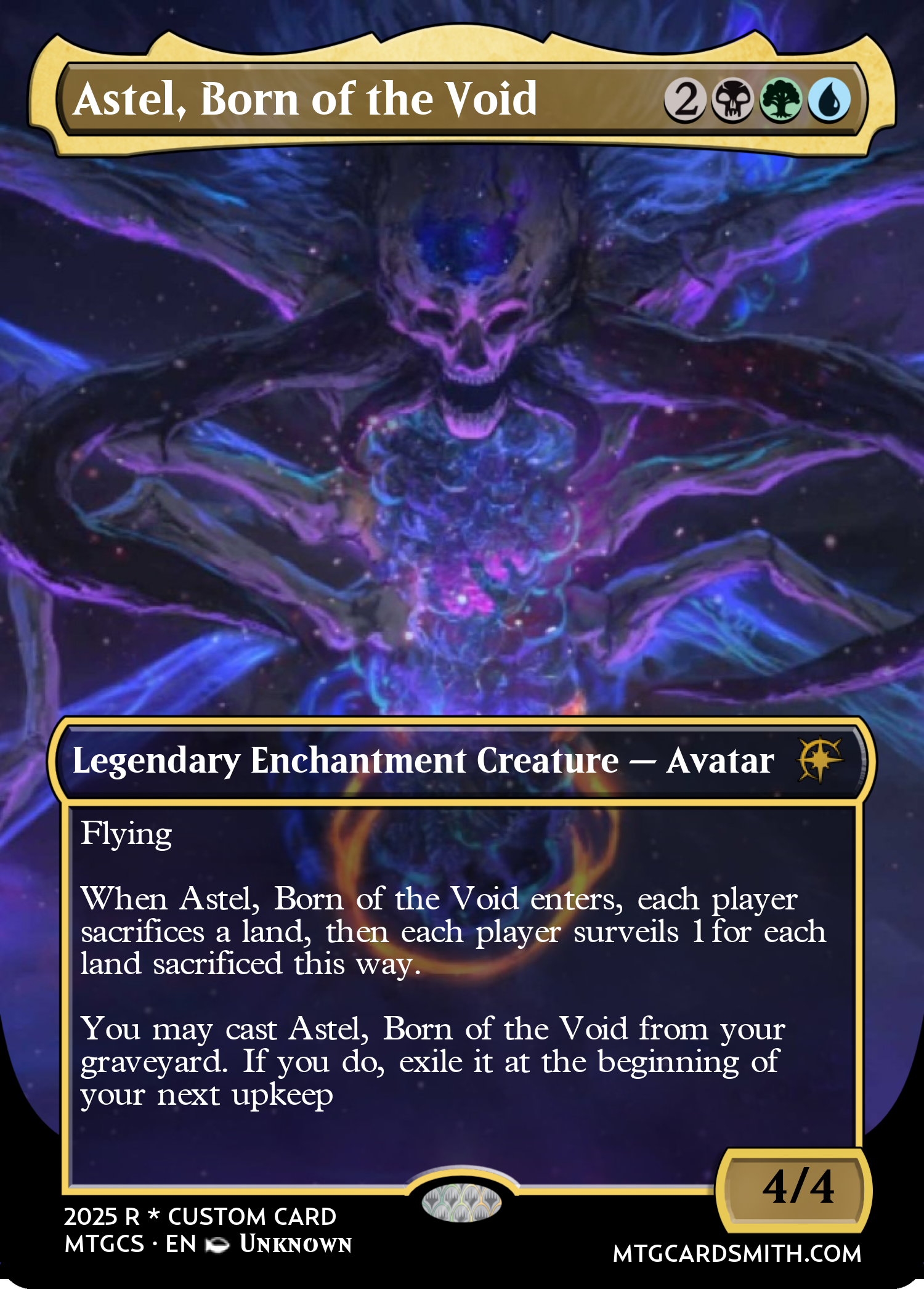 Astel, Born of the Void