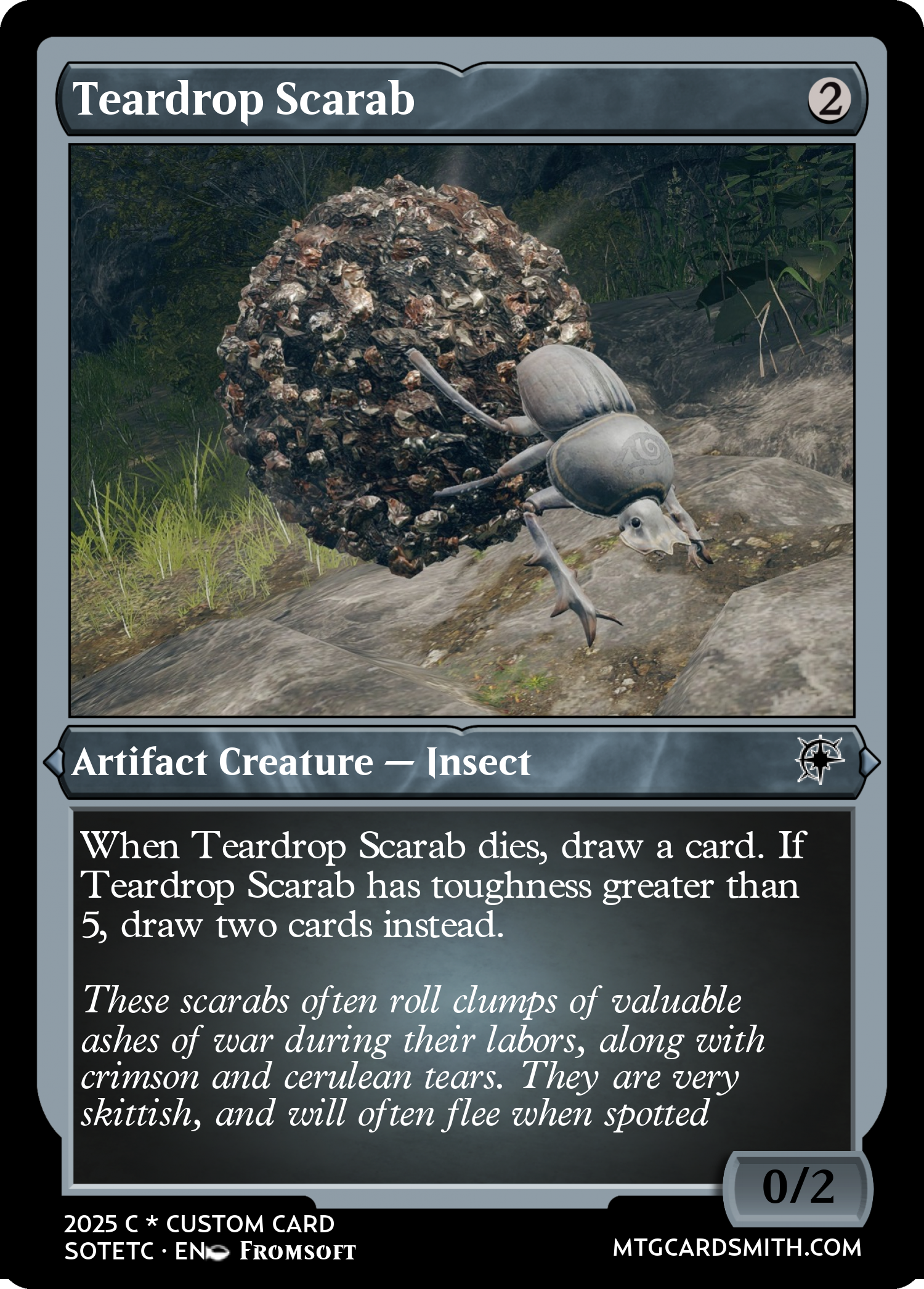 Teardrop Scarab