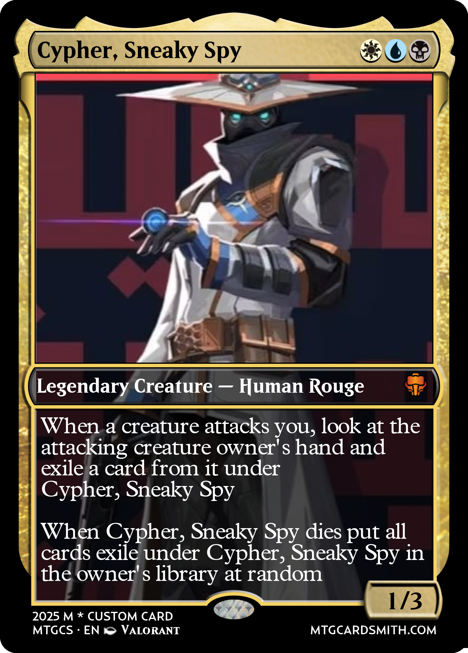 Cypher, Sneaky Spy