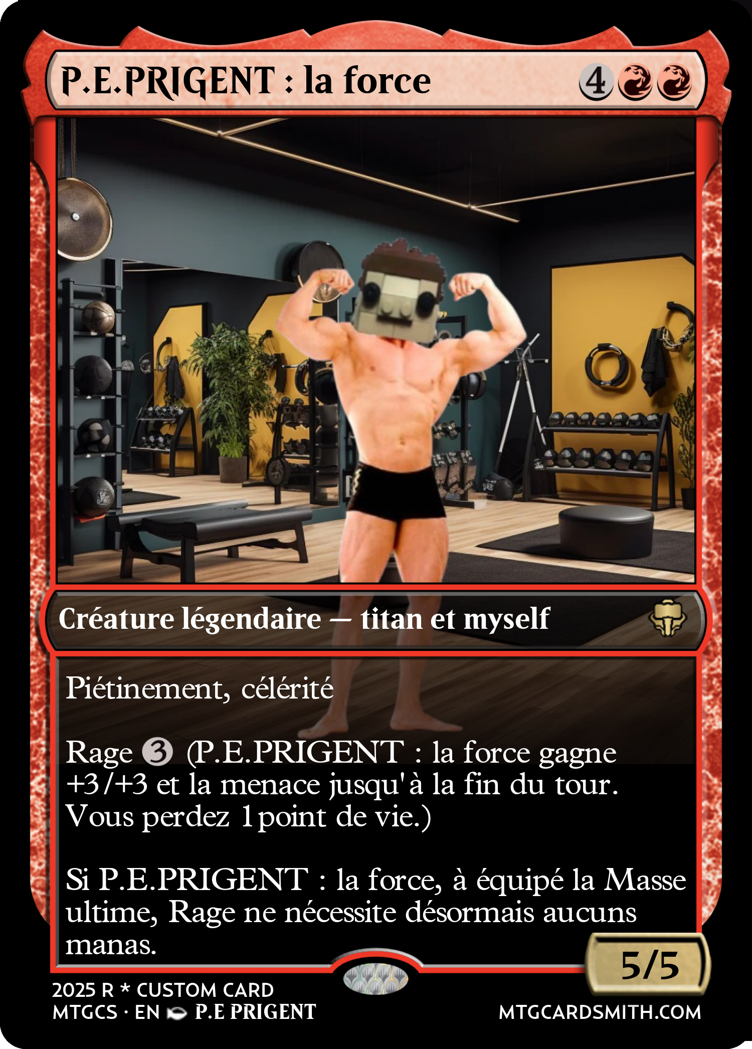 P.E.PRIGENT : la force