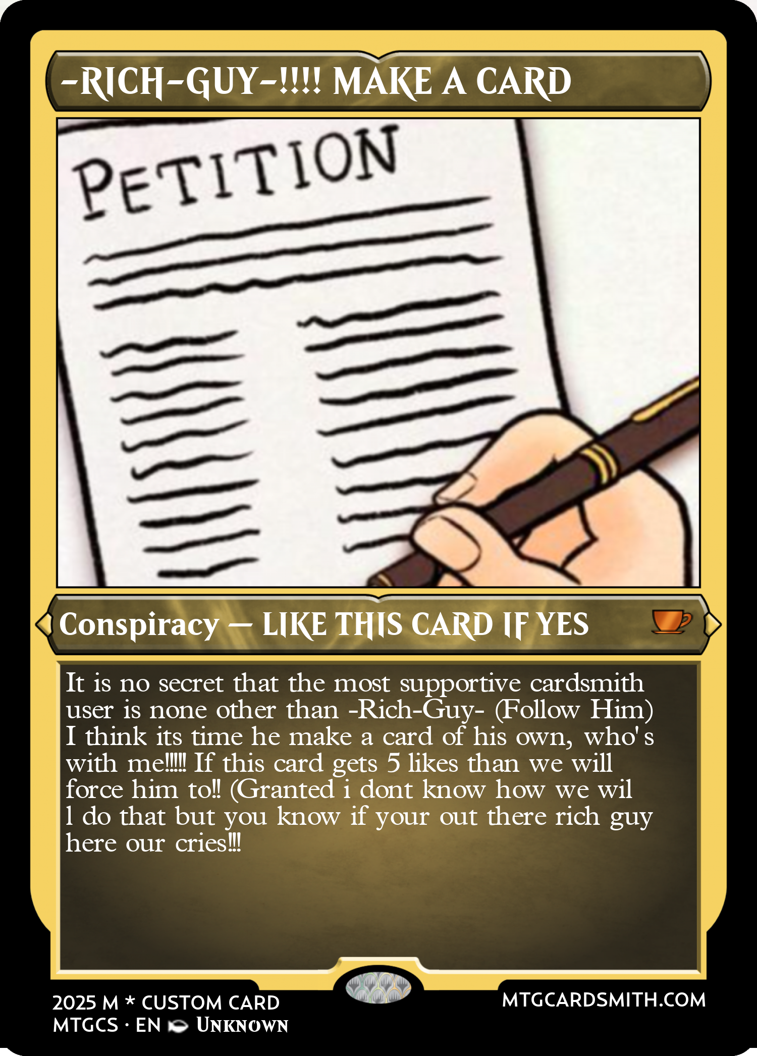 -RICH-GUY-!!!! MAKE A CARD 