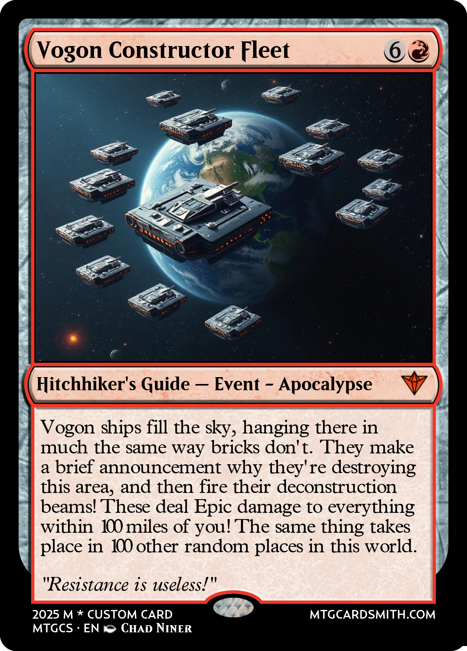Vogon Constructor Fleet