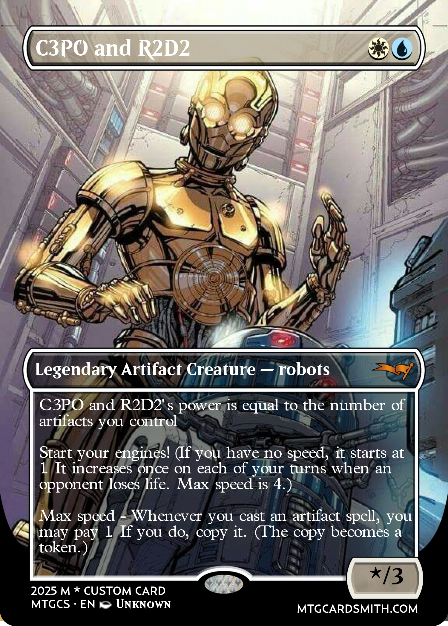 C3PO and R2D2