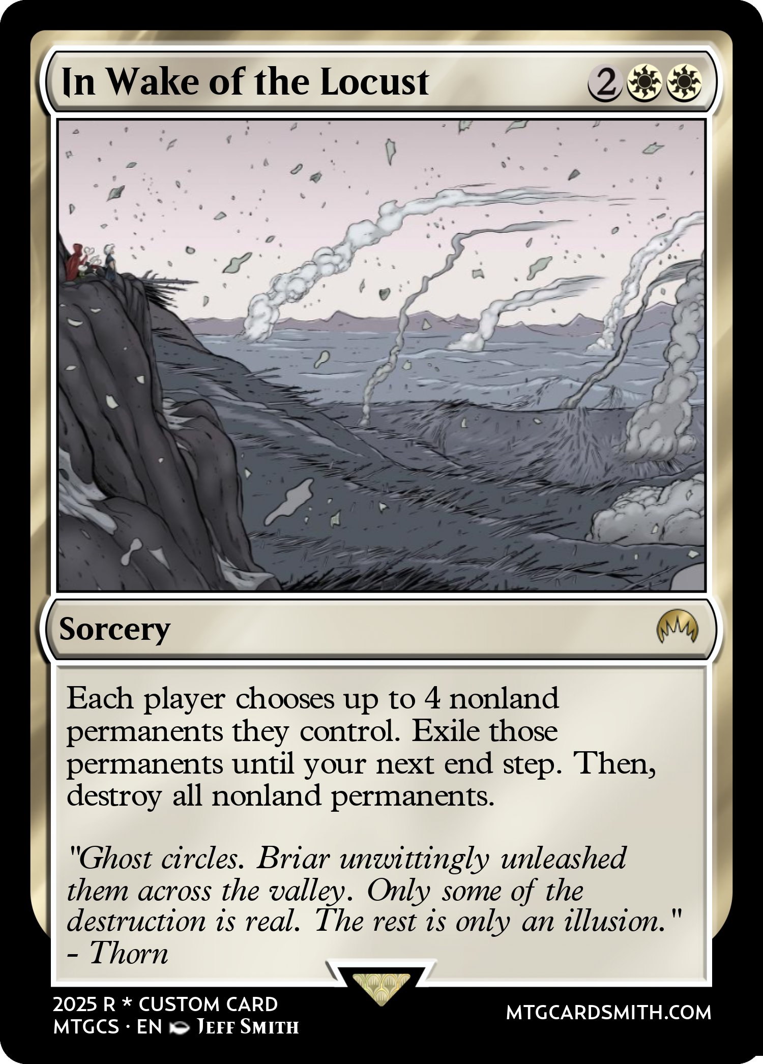 In Wake of the Locust