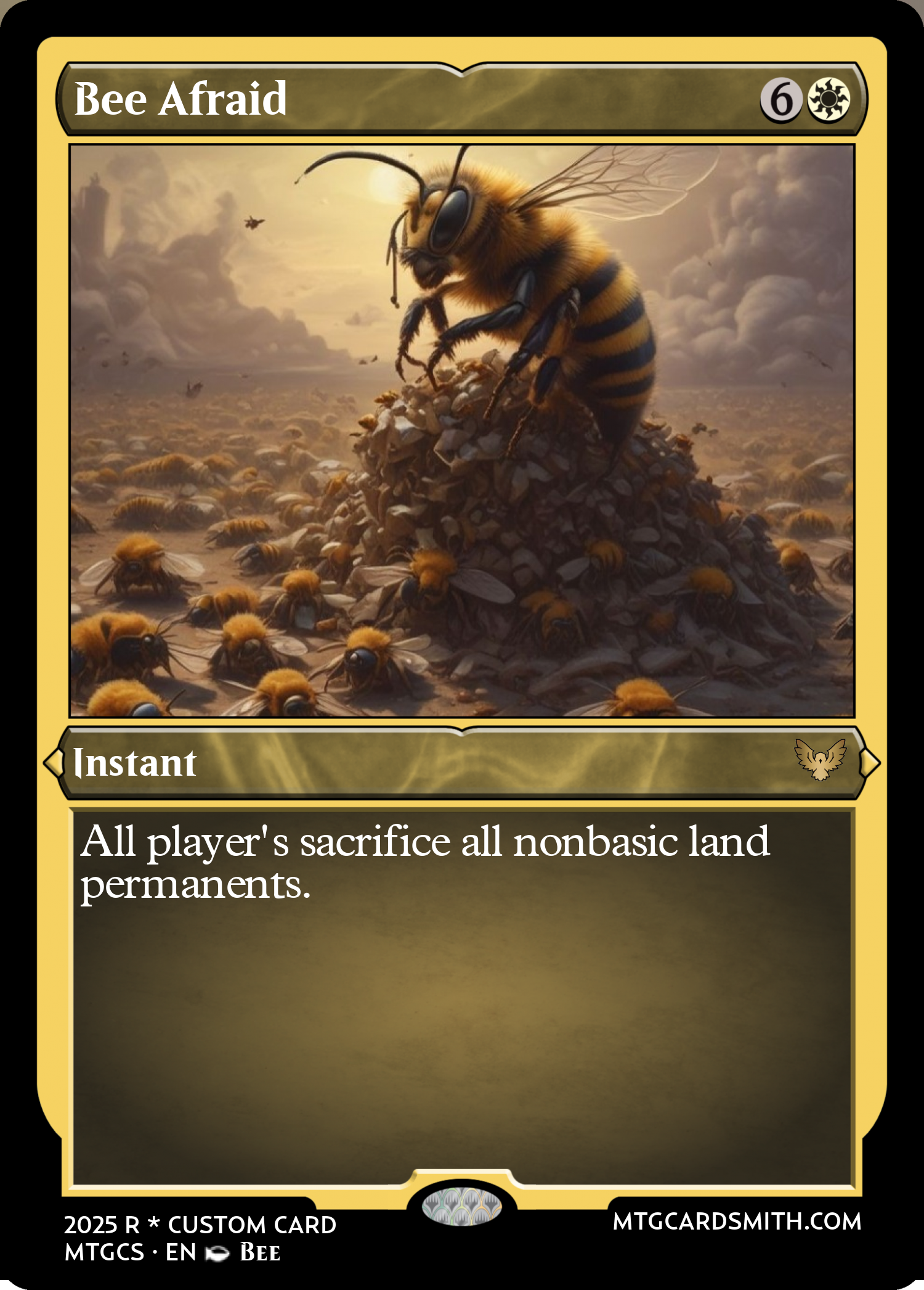 Bee Afraid