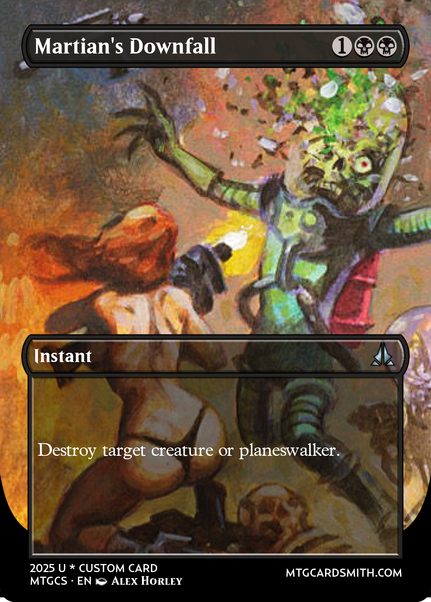 Martian's Downfall
