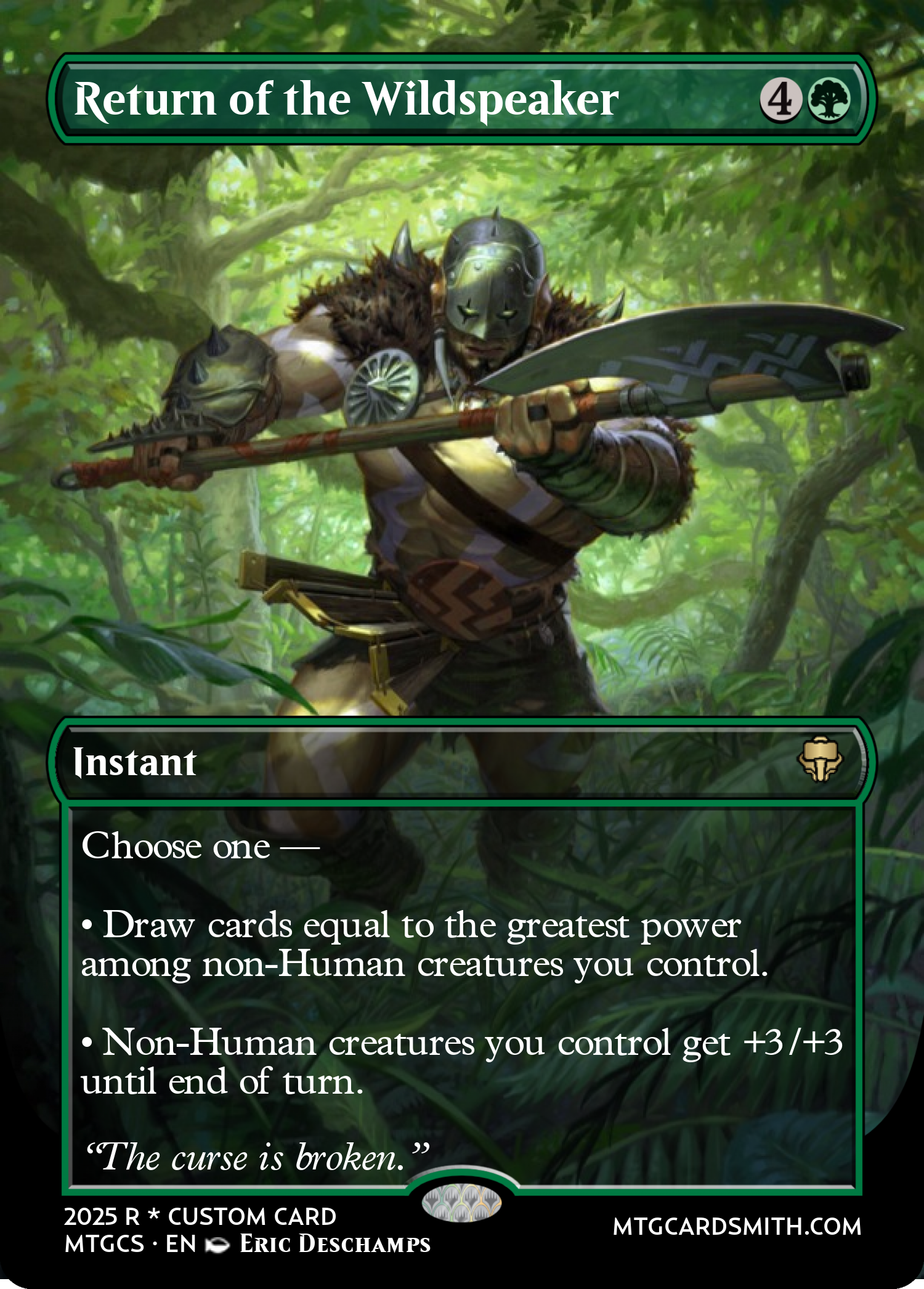 Return of the Wildspeaker