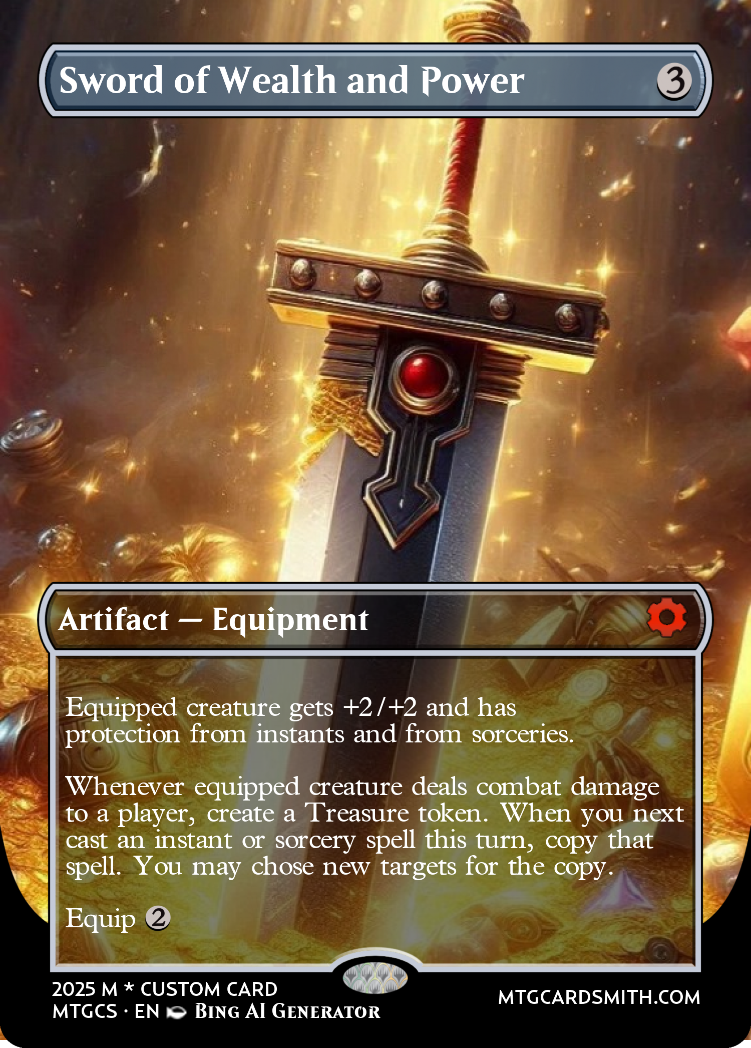 Sword of Wealth and Power