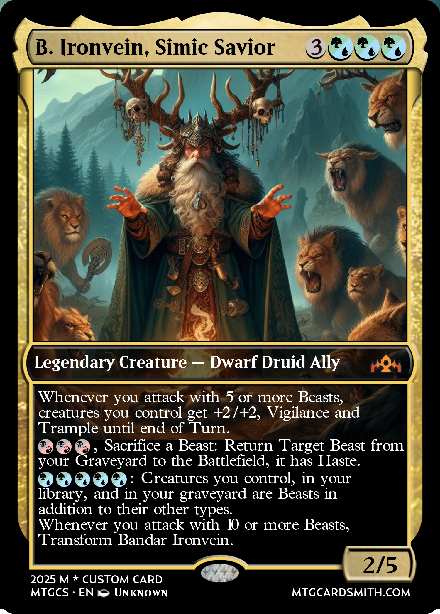 B. Ironvein, Simic Savior