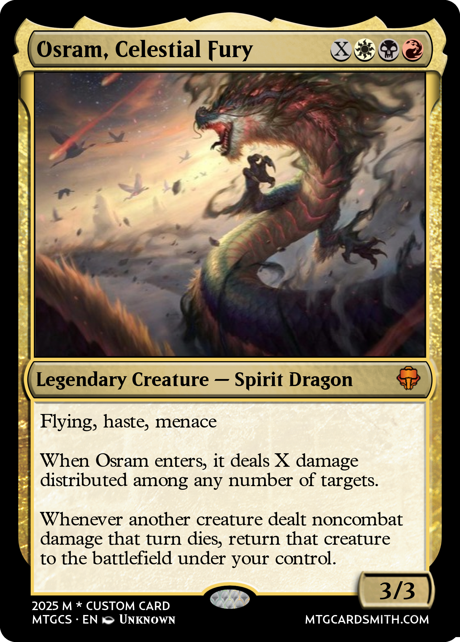 Osram, Celestial Fury