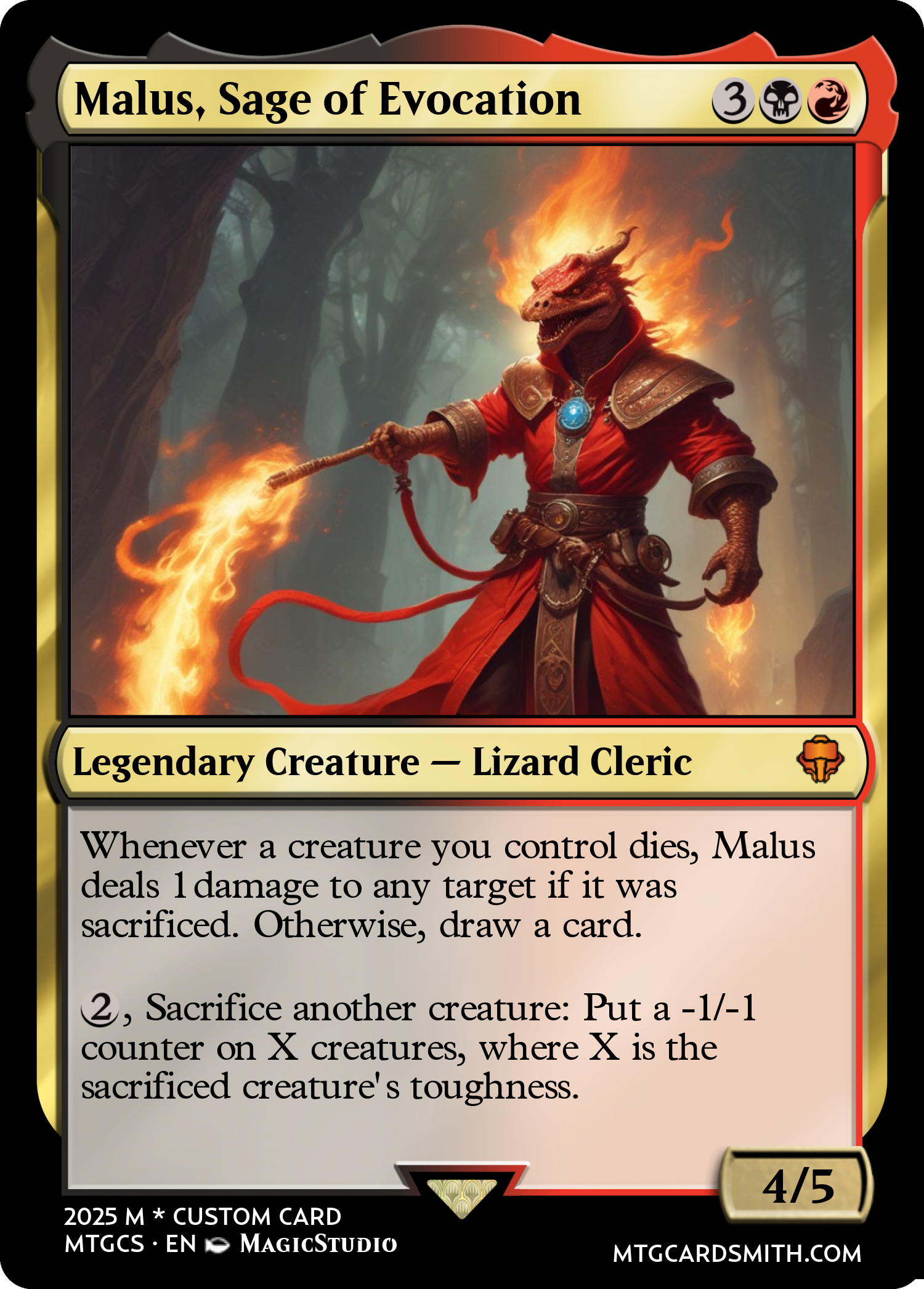 Malus, Sage of Evocation
