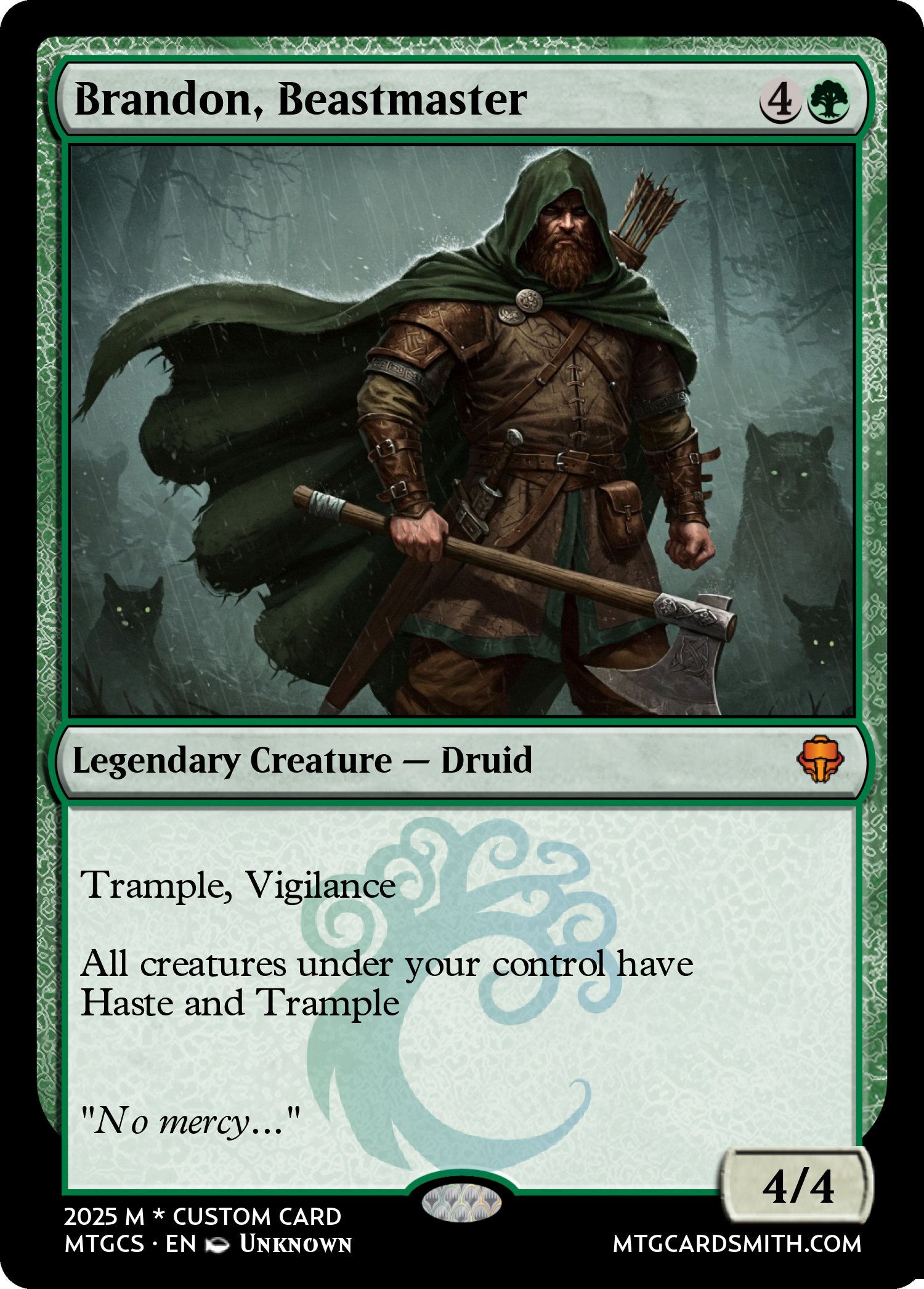 Brandon, Beastmaster