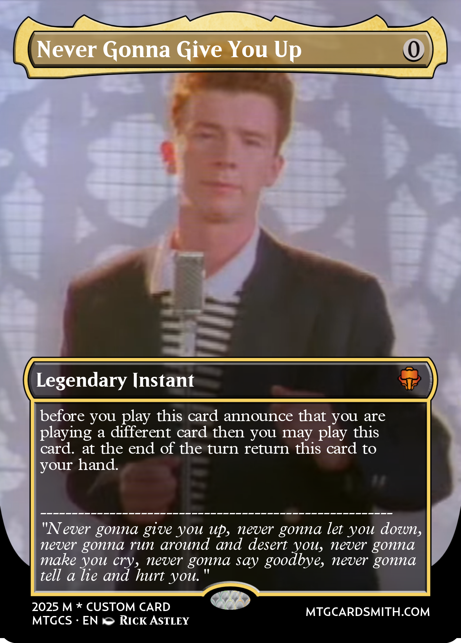Never Gonna Give You Up