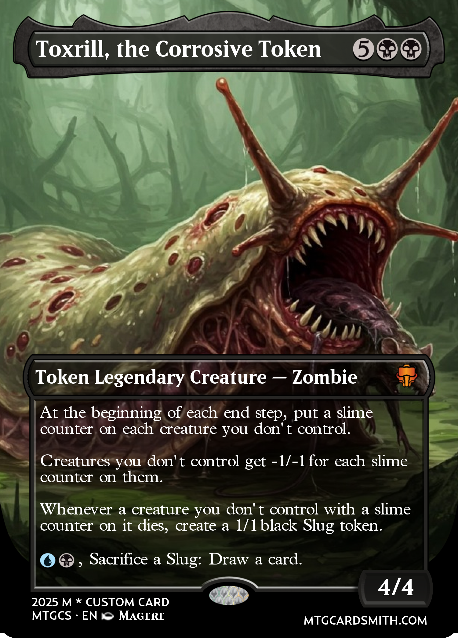 Toxrill, the Corrosive Token