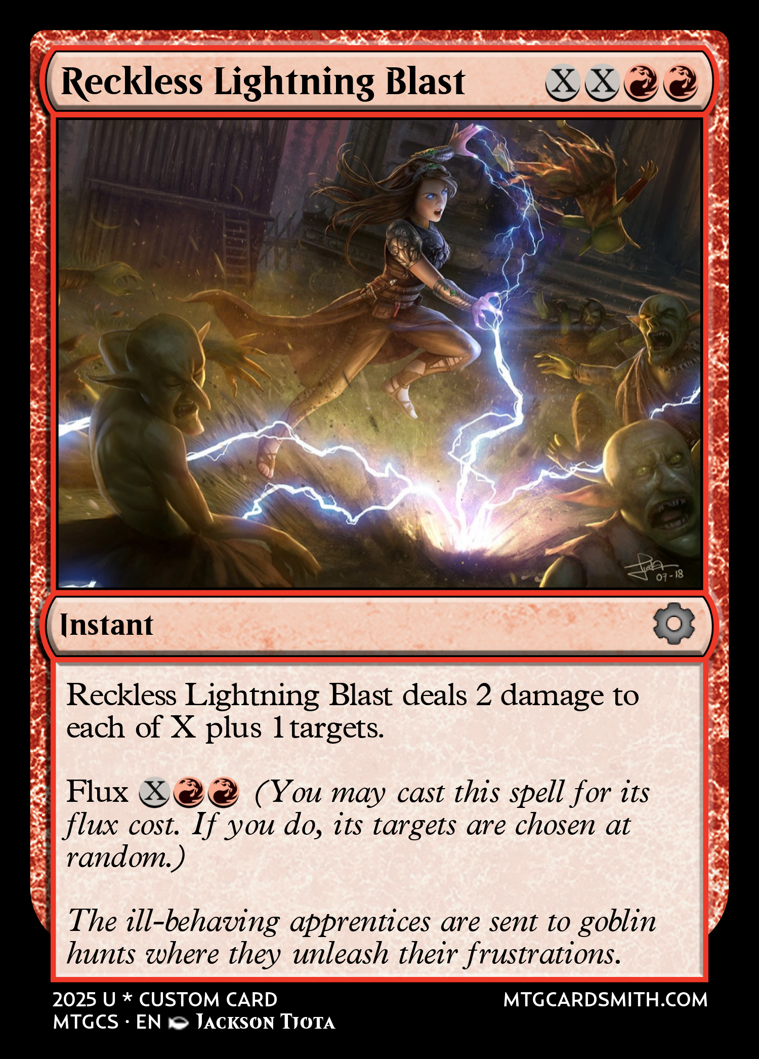 Reckless Lightning Blast