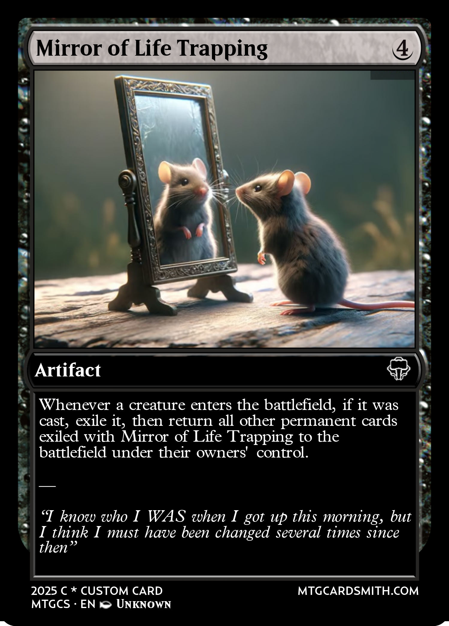 Mirror of Life Trapping