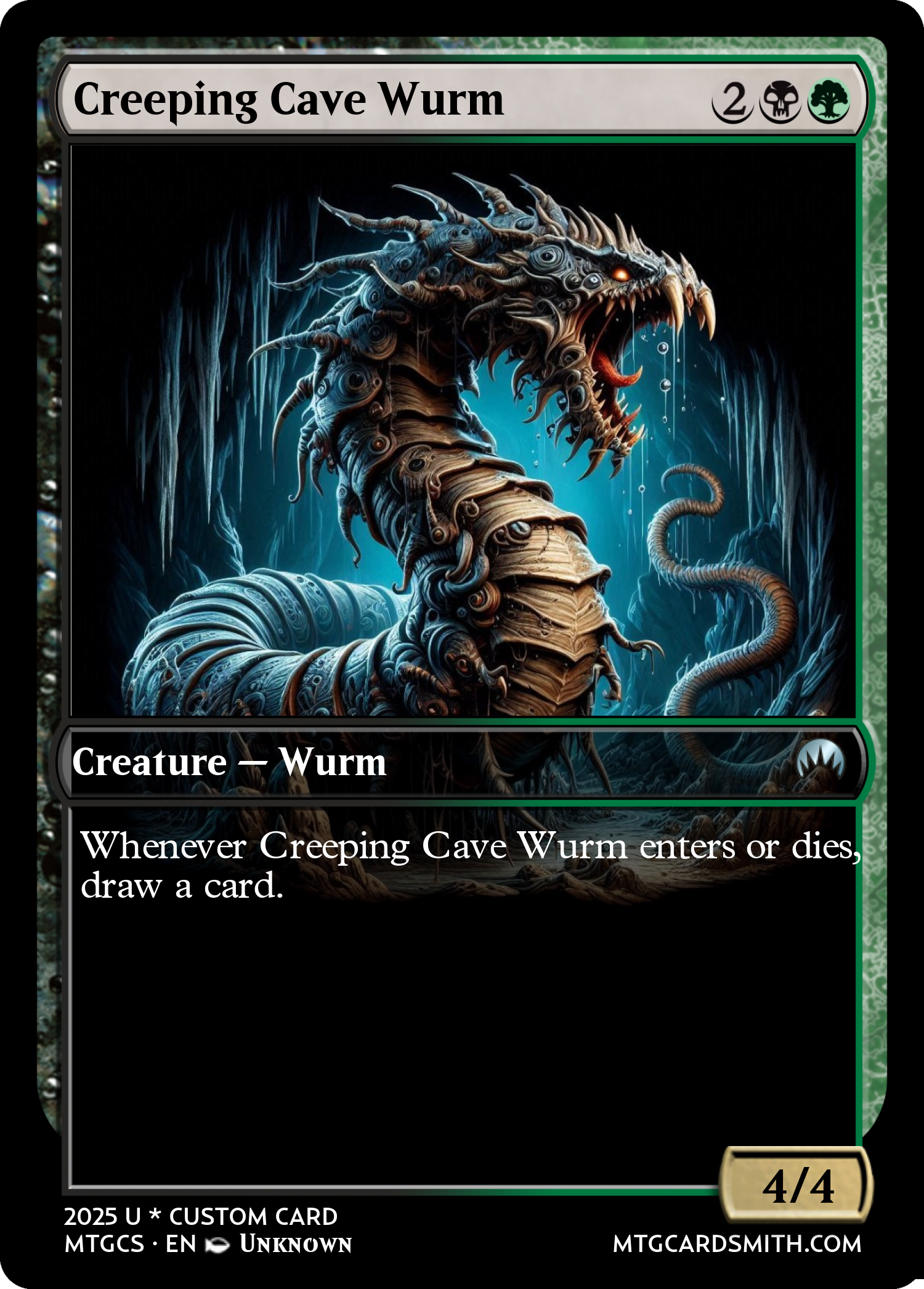 Creeping Cave Wurm