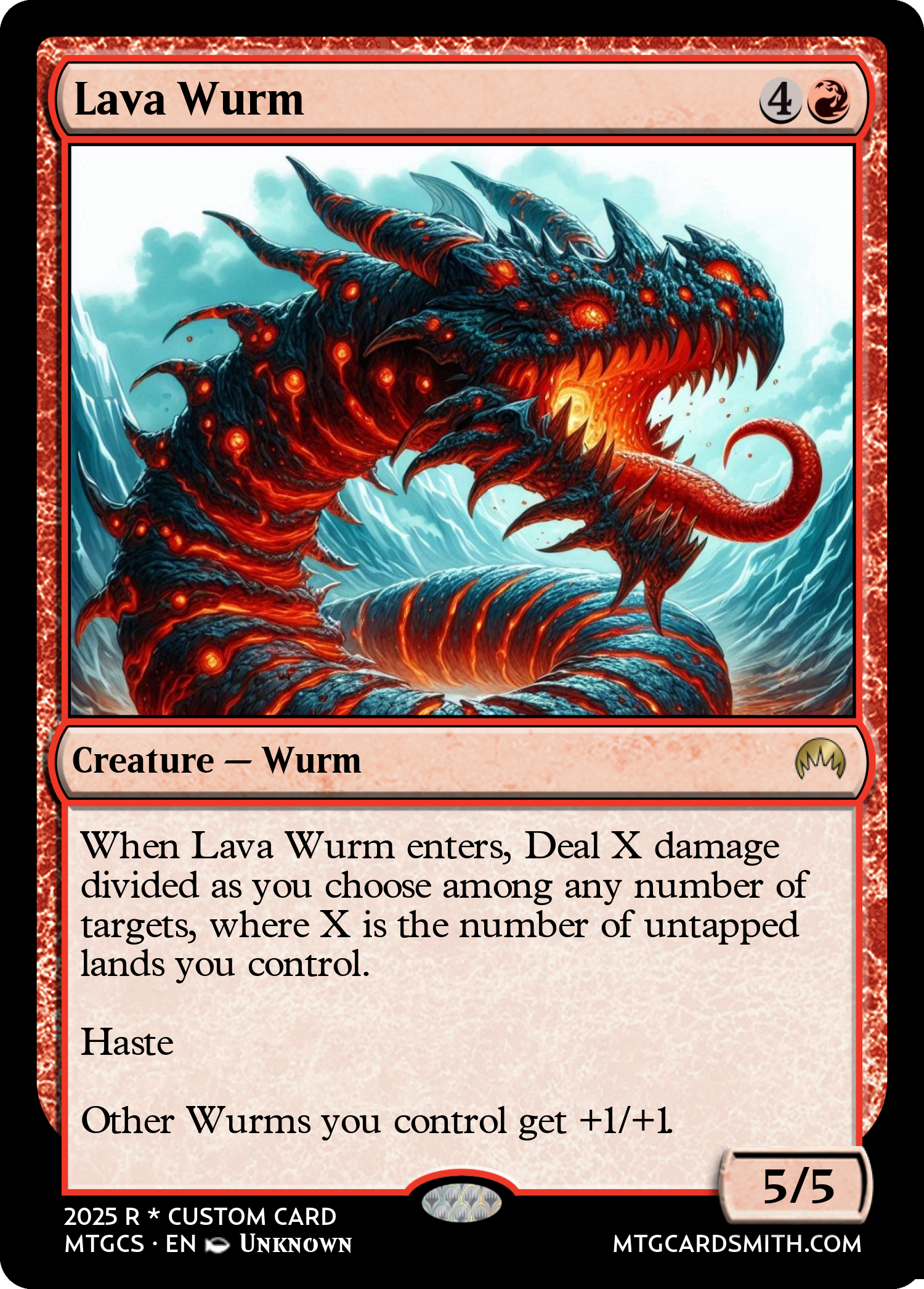 Lava Wurm