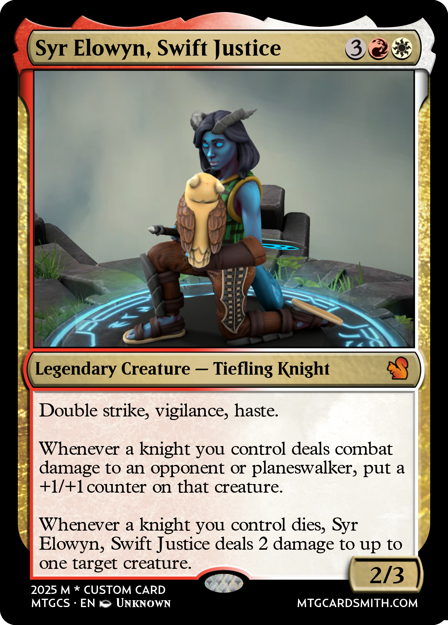 Syr Elowyn, Swift Justice