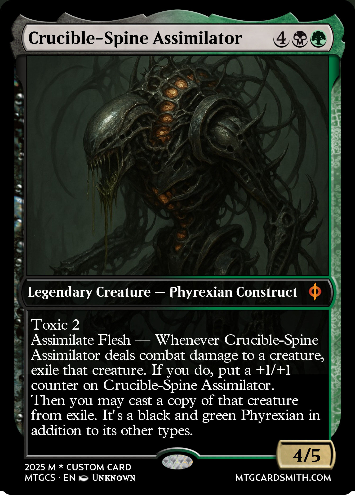 Crucible-Spine Assimilator