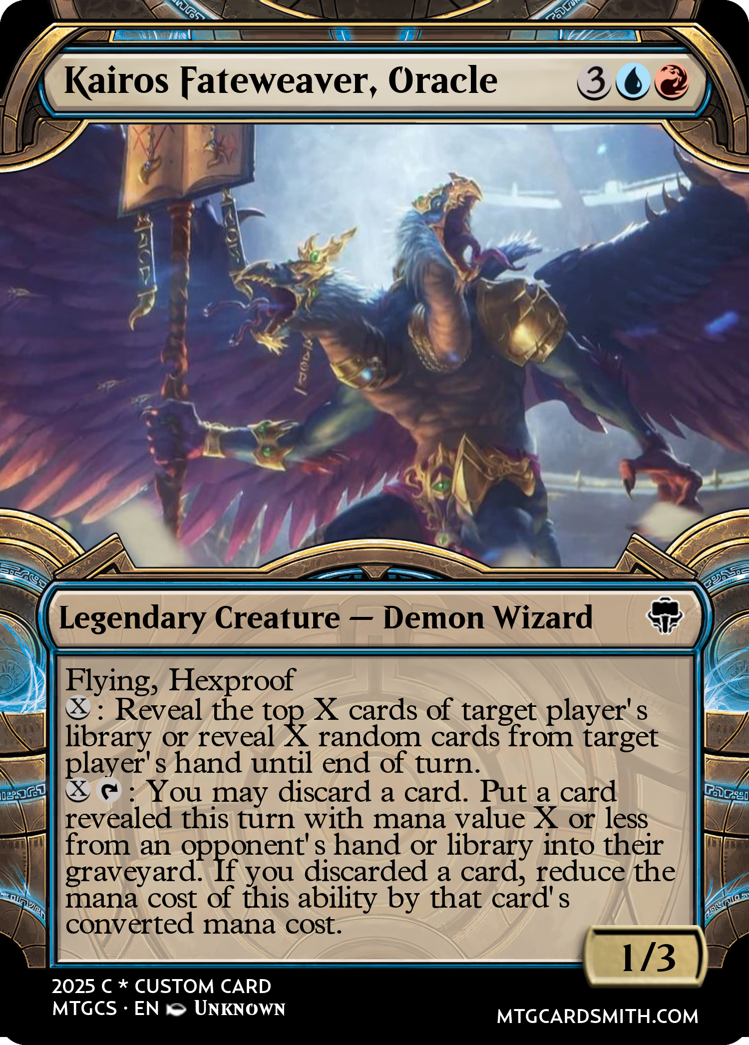 Kairos Fateweaver, Oracle