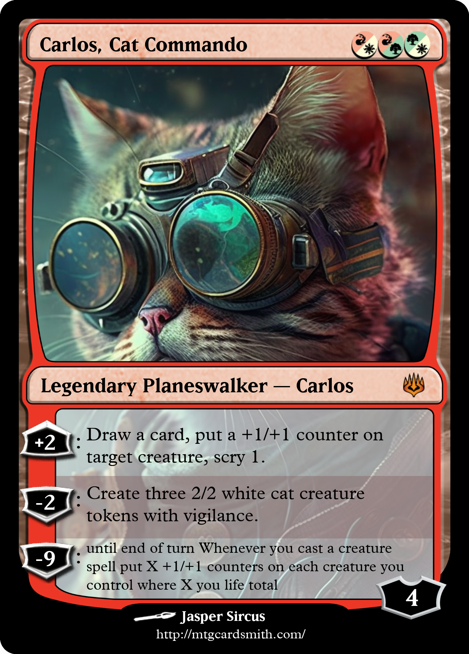 Carlos, Cat Commando