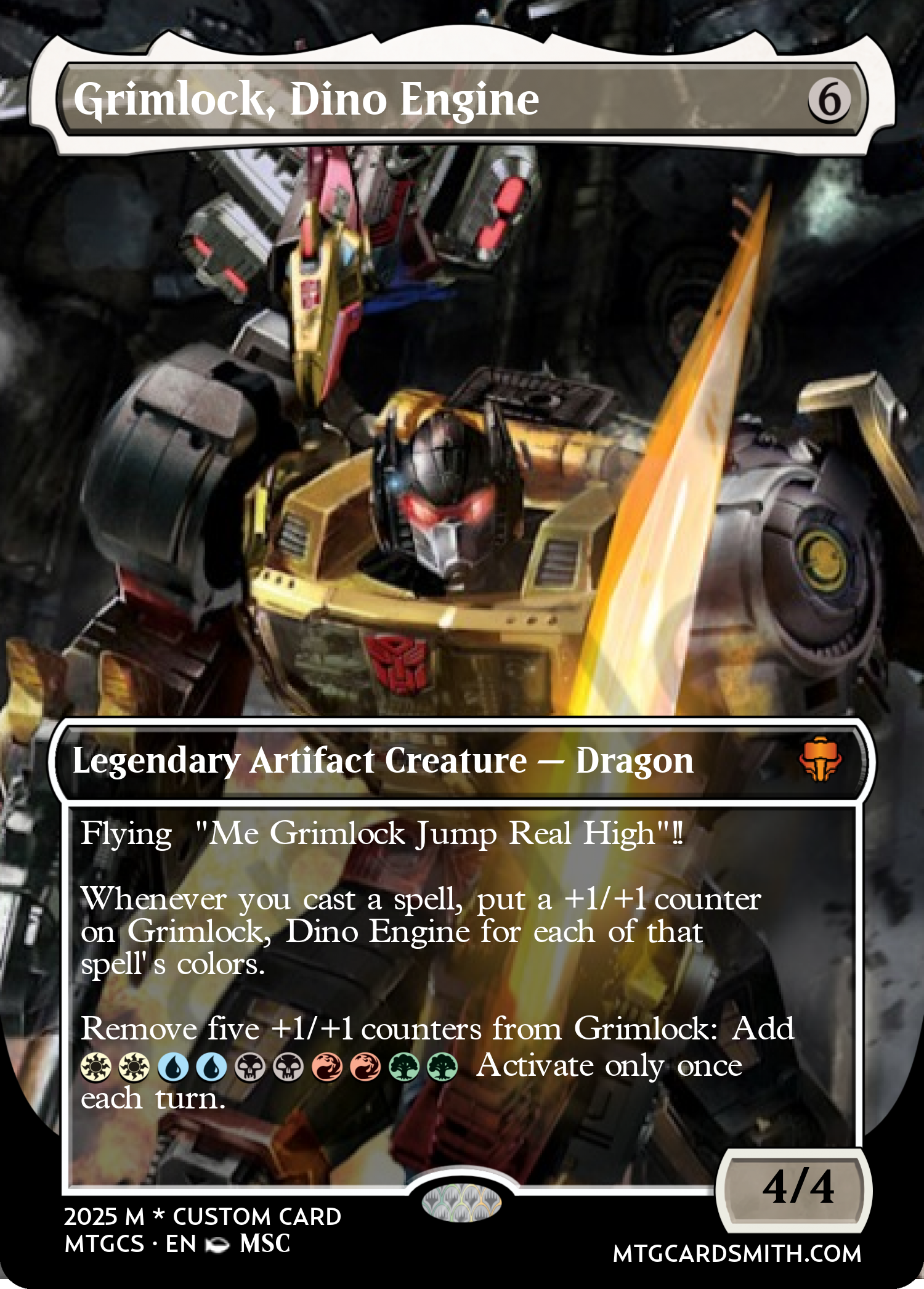 Grimlock, Dino Engine