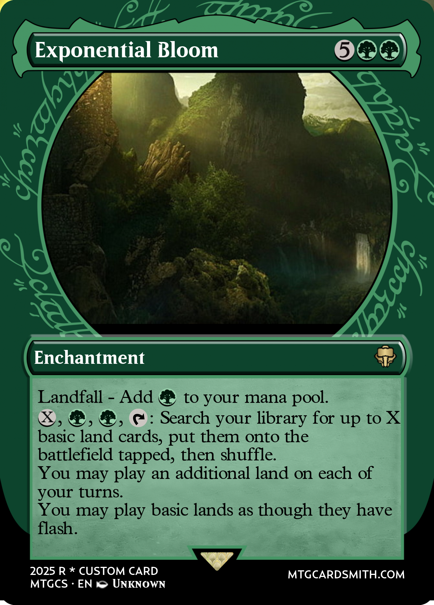 Exponential Bloom