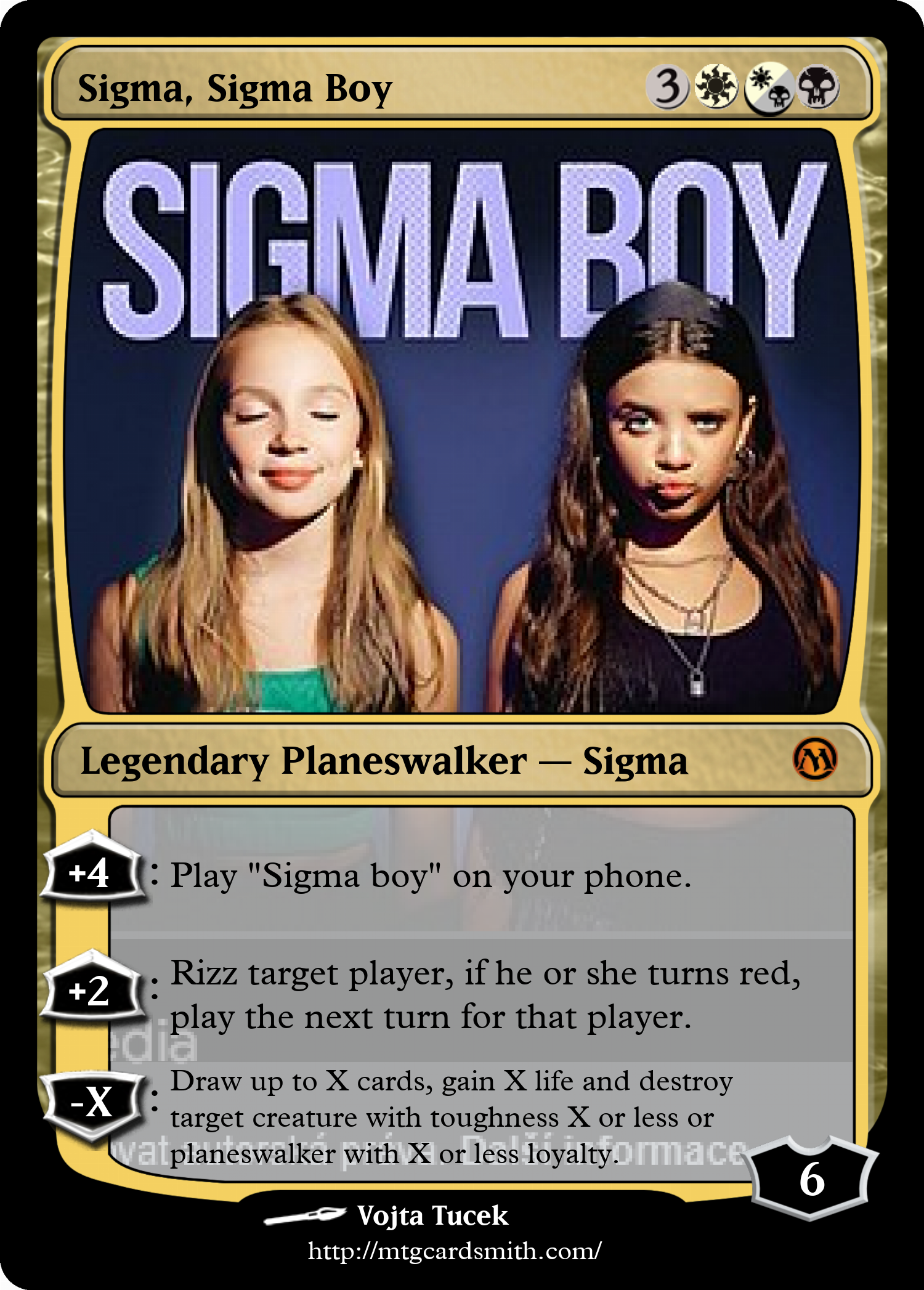 Sigma, Sigma Boy