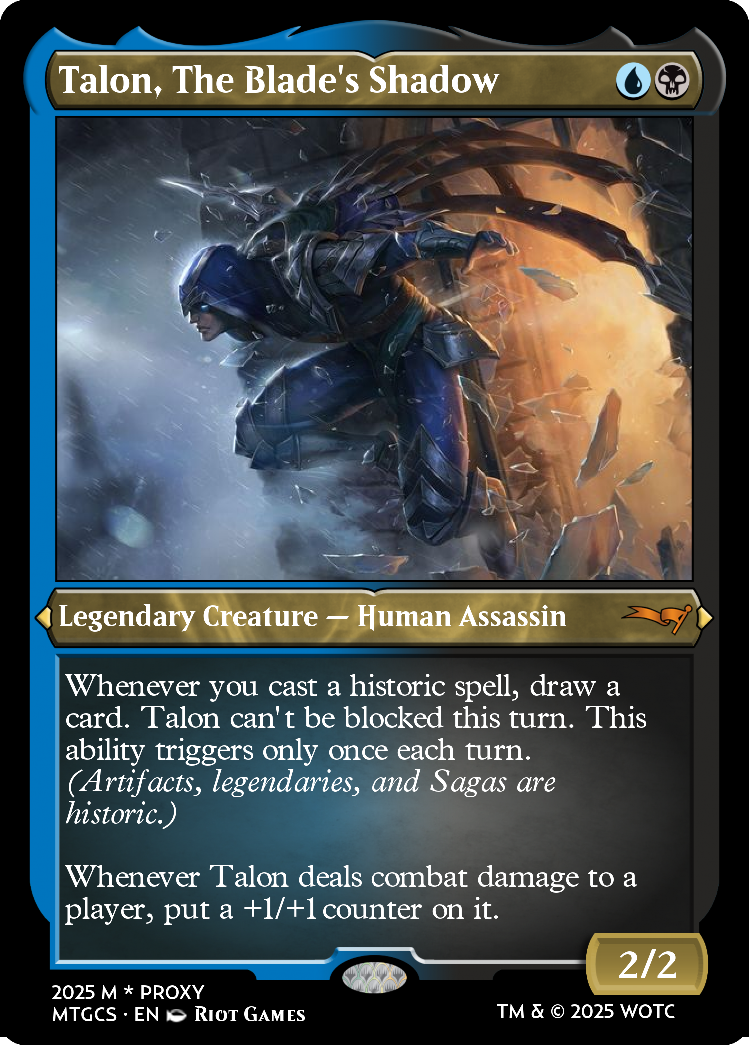 Talon, The Blade's Shadow