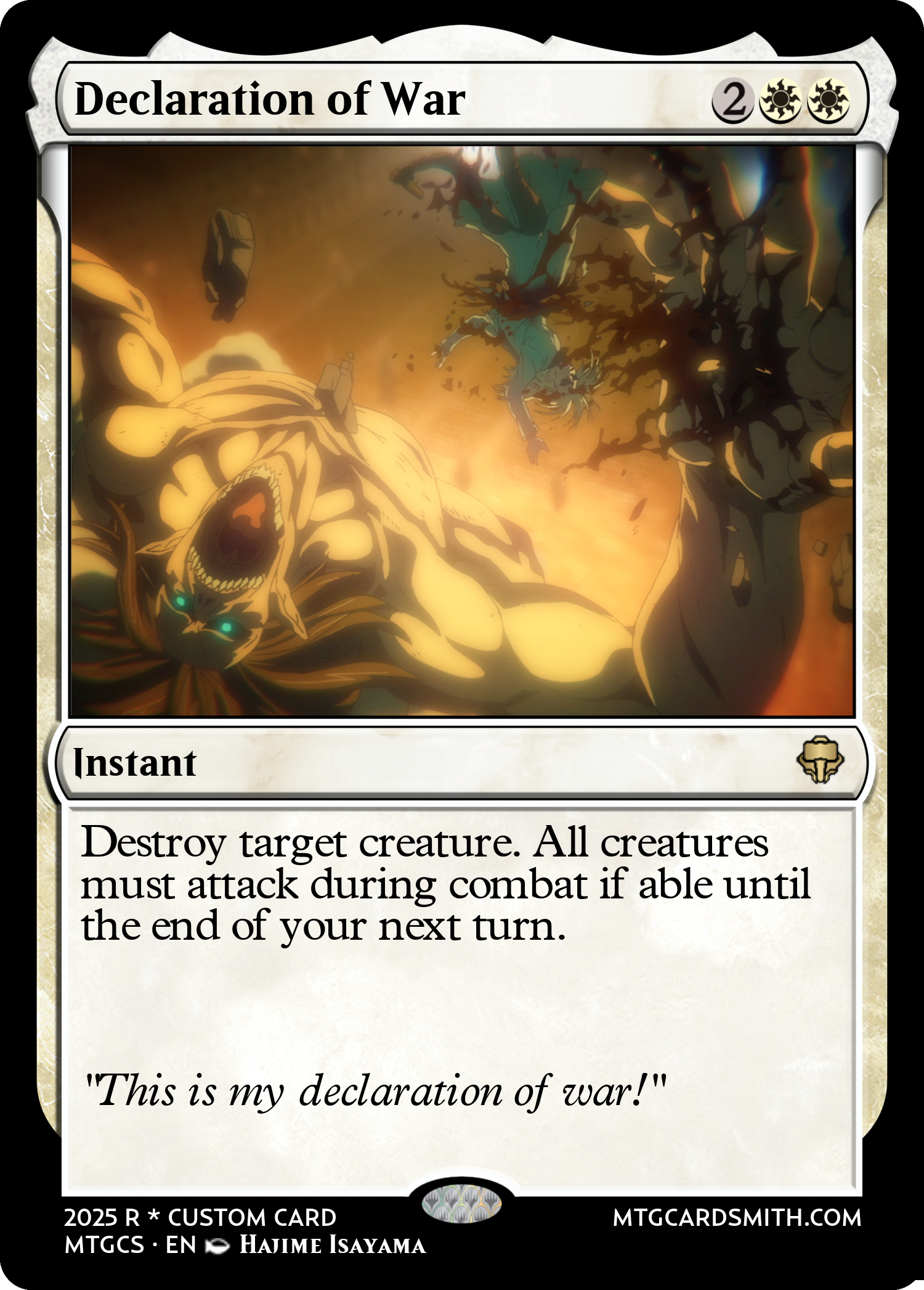 Declaration of War